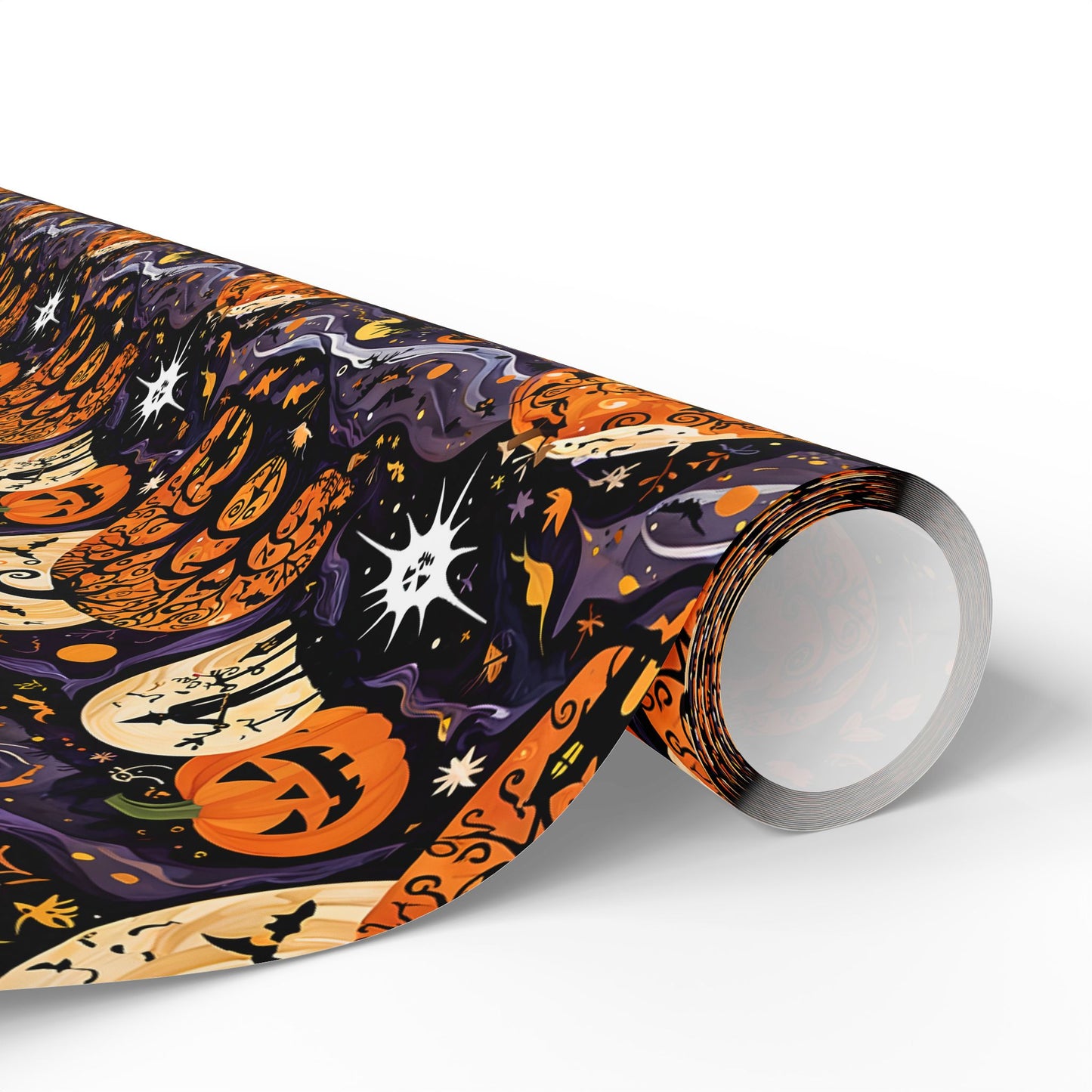 Spooky Halloween Gift Wrap for a Boo - tiful Surprise