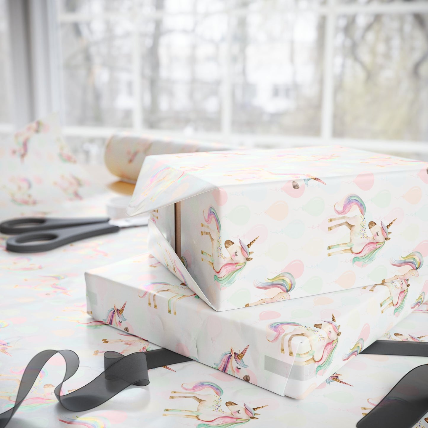 Magical Unicorn Gift Wrap