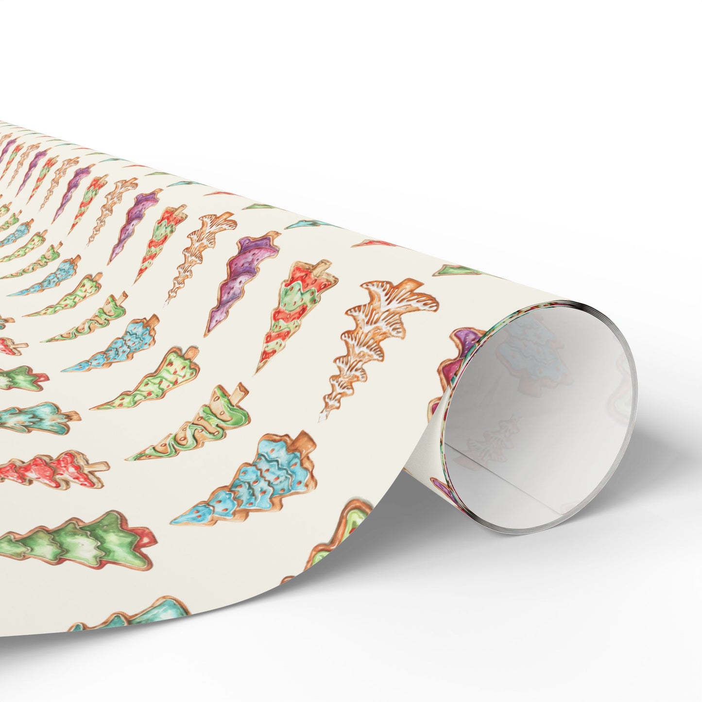 Tree - mendously Tasty – Christmas Cookie Tree Wrapping Paper