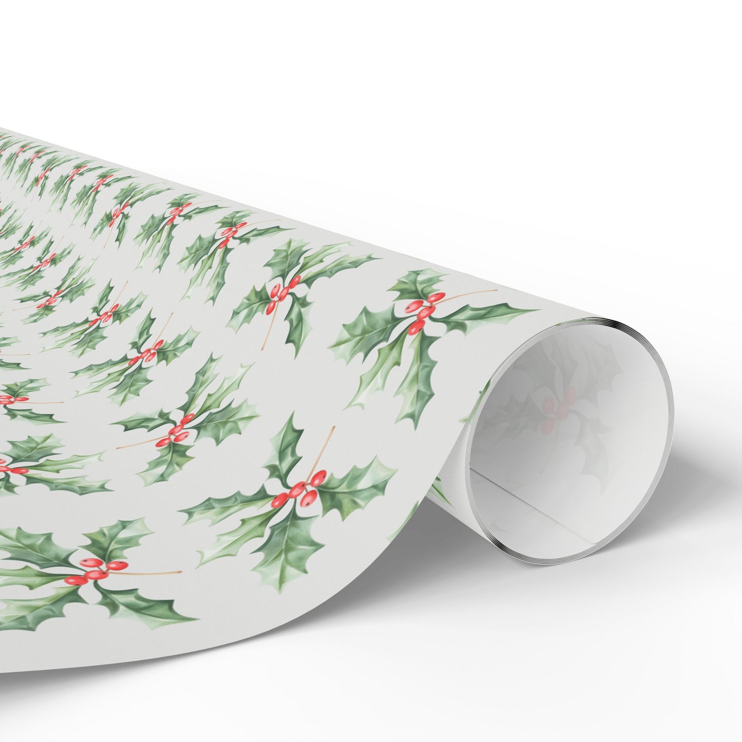 Holly Jolly Snaps – Classic Christmas Berry Wrapping Paper