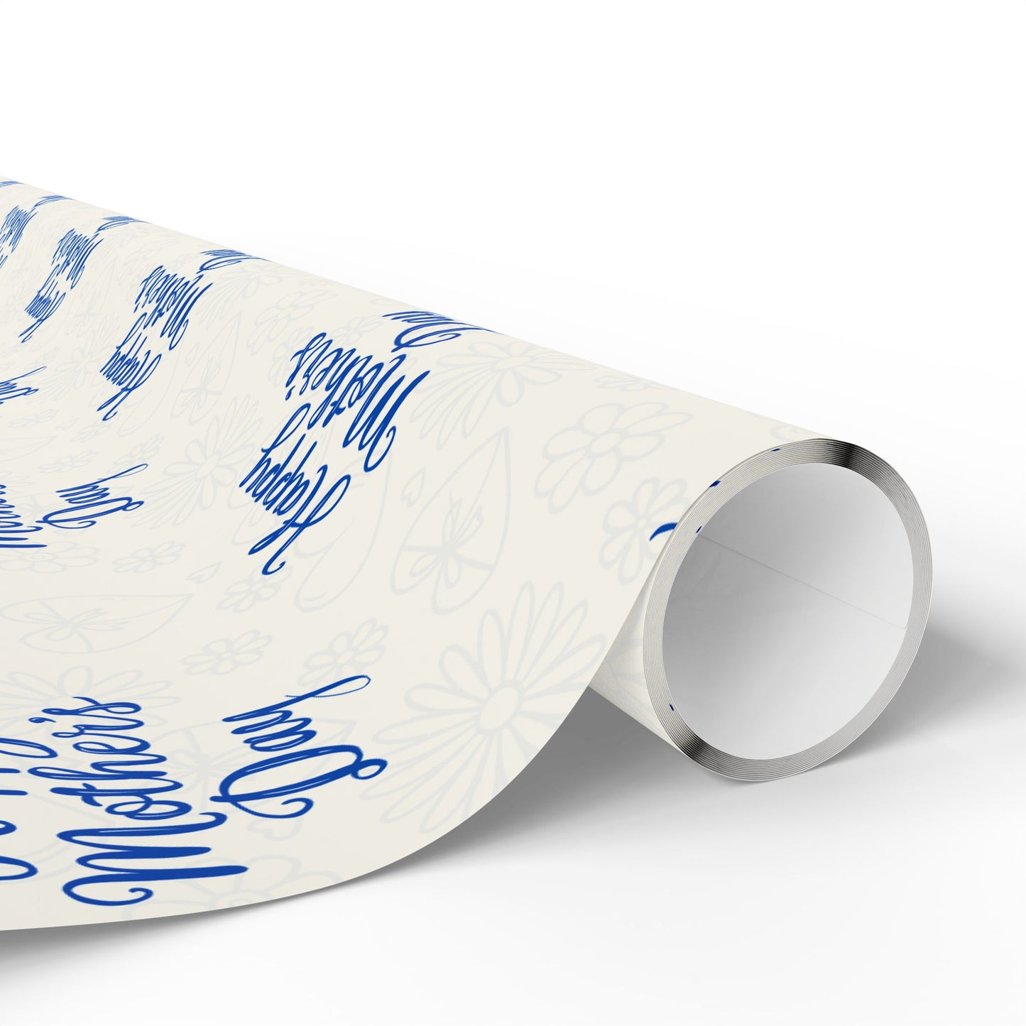 Blue Mothers Day Wrapping Papers