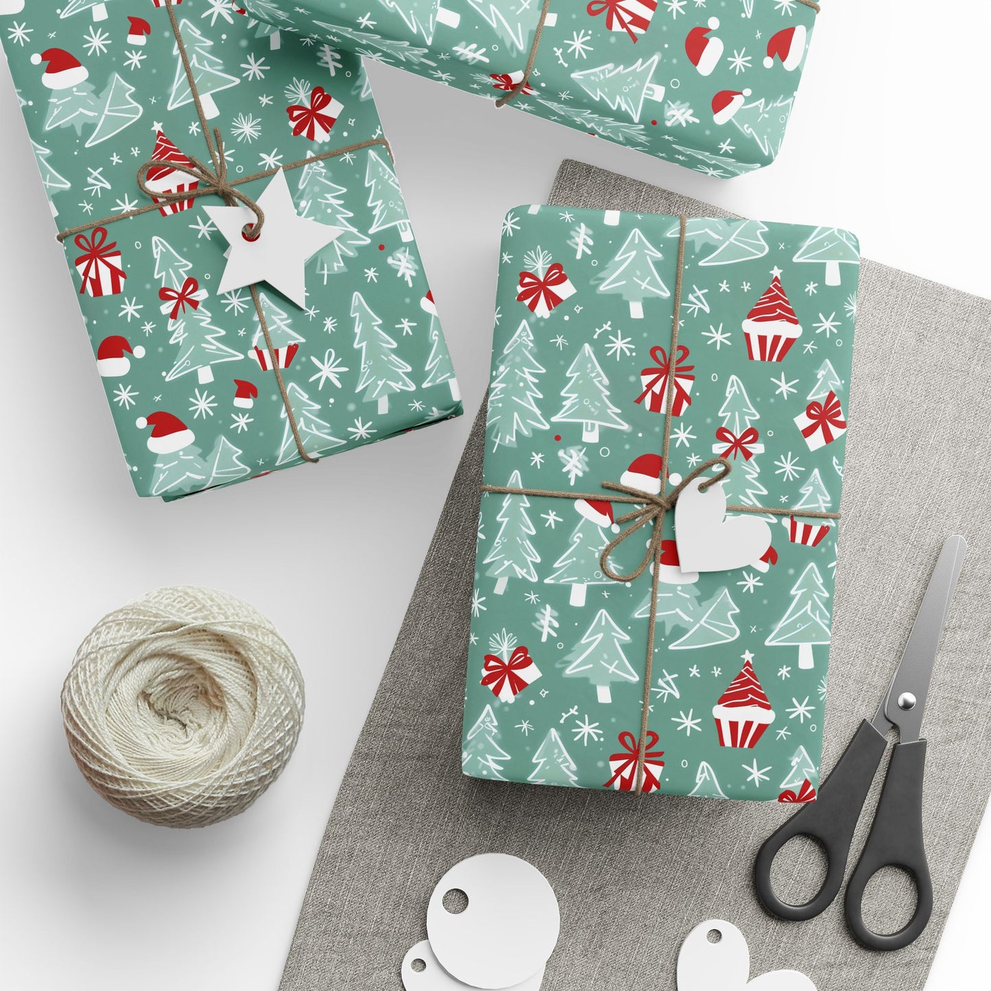 Jolly Sketchmas – Whimsical Winter Wrapping Paper