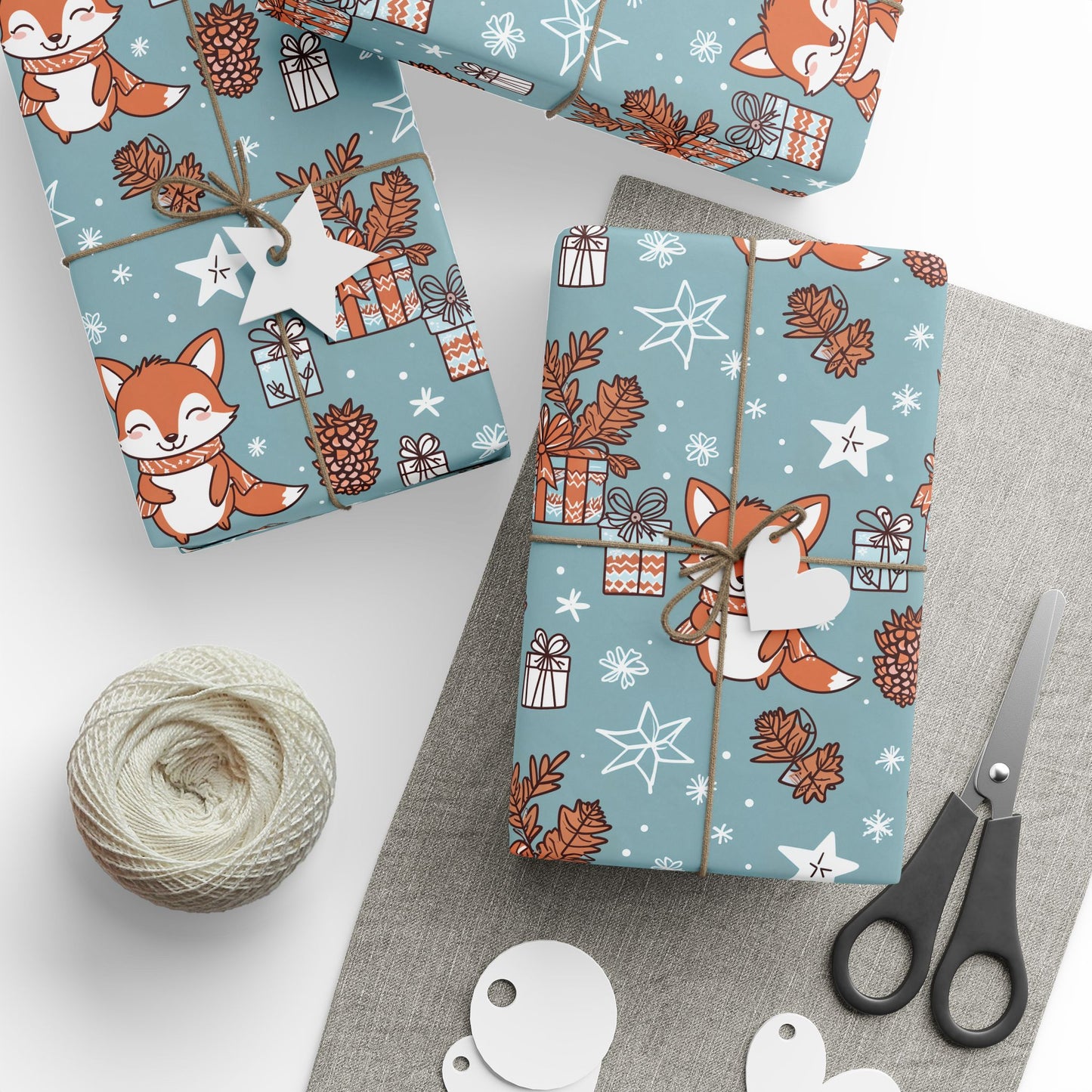 Festive Fox & Frosted Pines