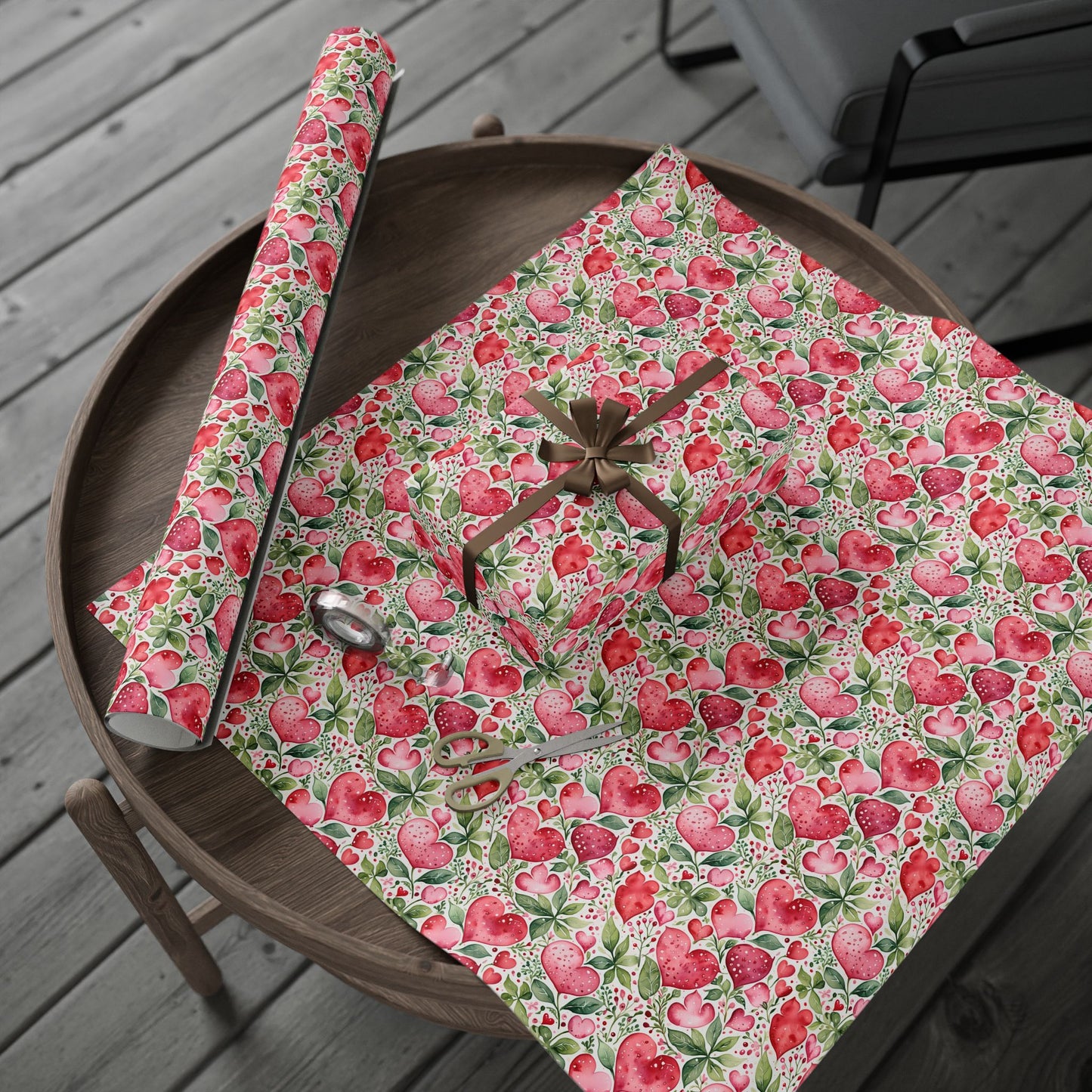 Fruity Floral Wrapping Paper