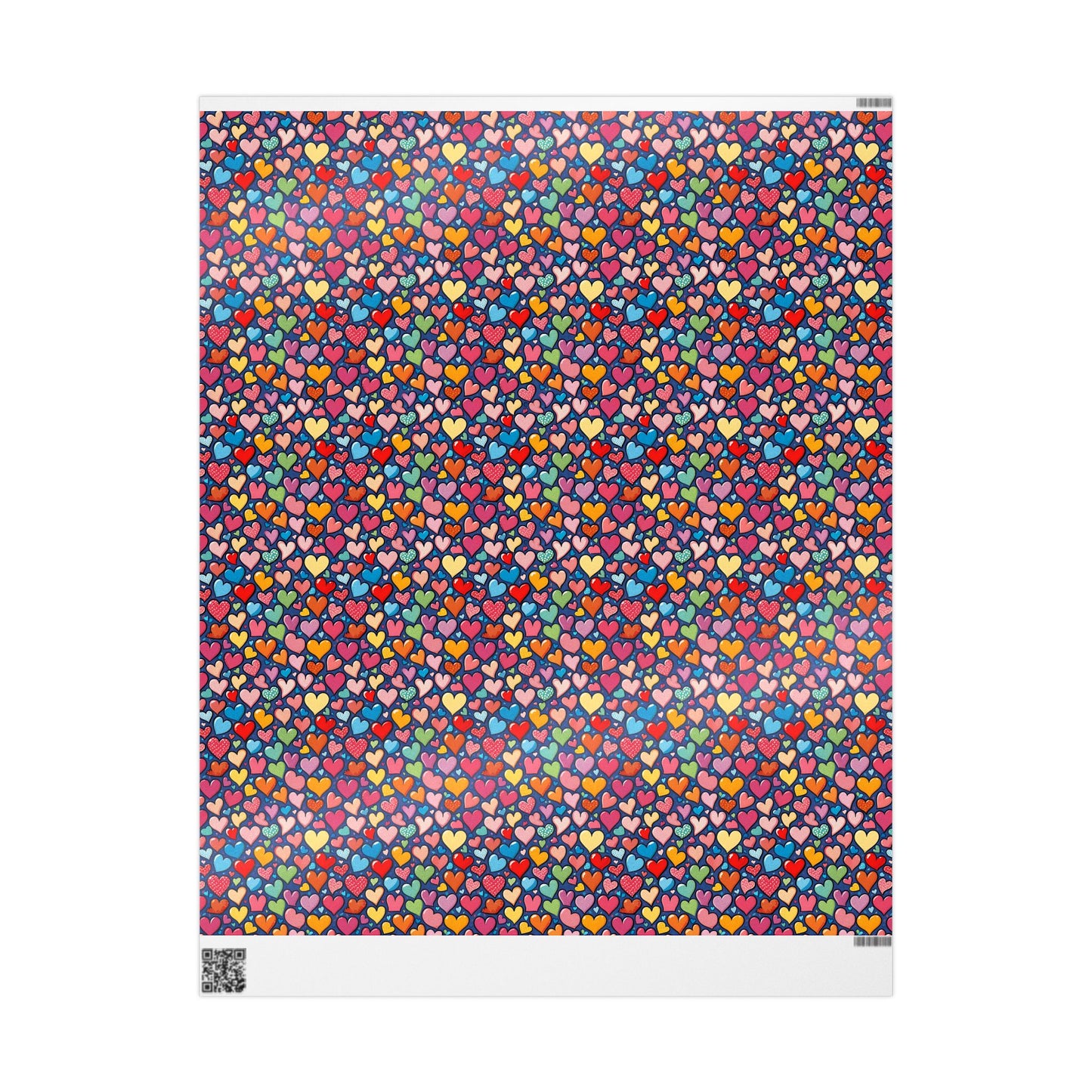 Colorful Heart Wrapping Paper