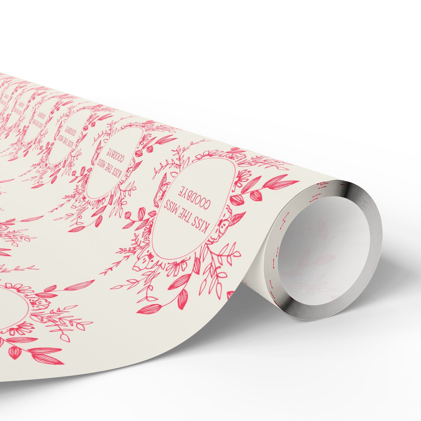 Kiss the Miss Goodbye, Bachelorette Wrapping Paper