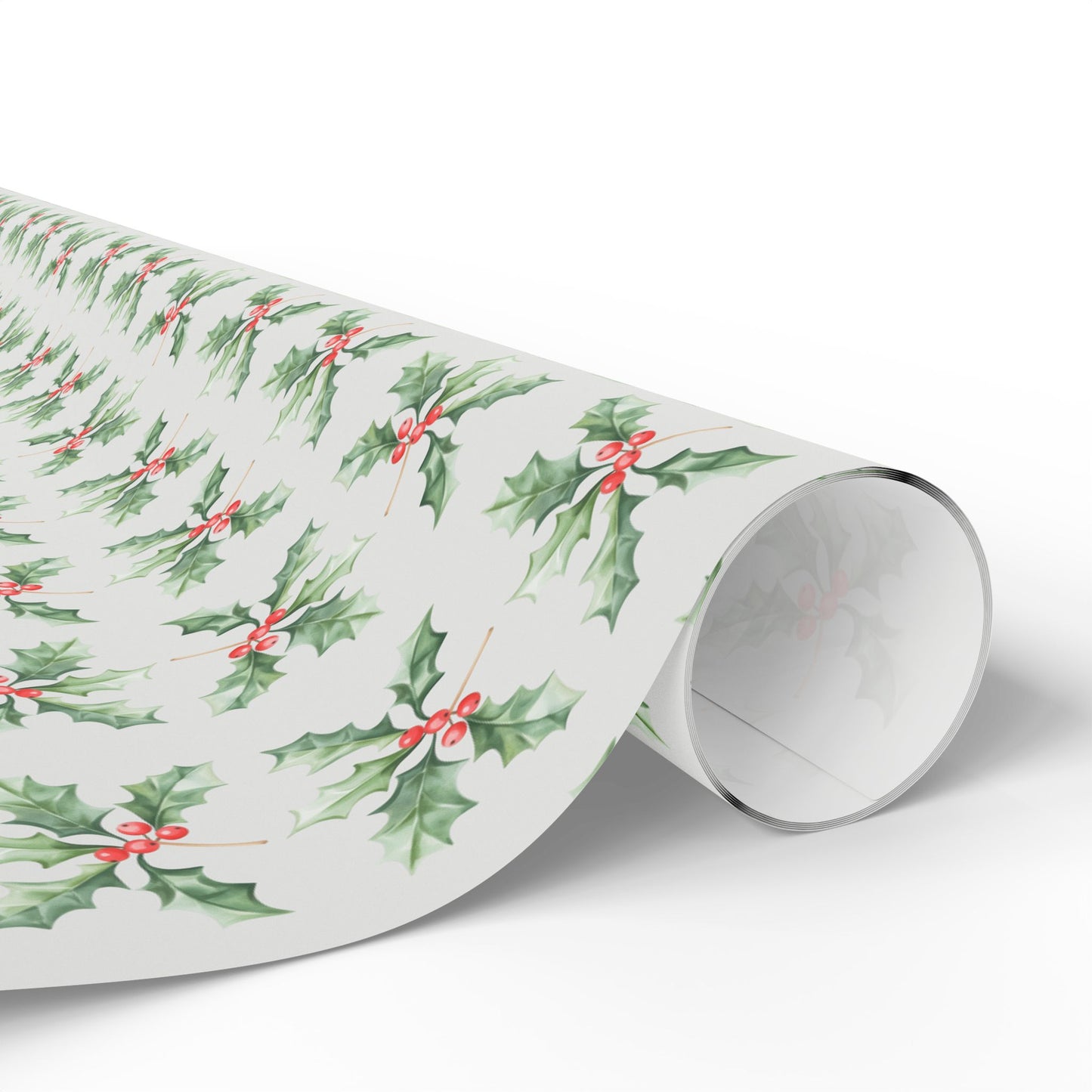 Holly Jolly Snaps – Classic Christmas Berry Wrapping Paper