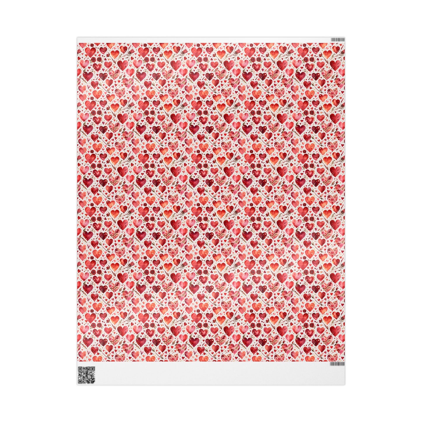 Romantic Heart Wrapping Paper