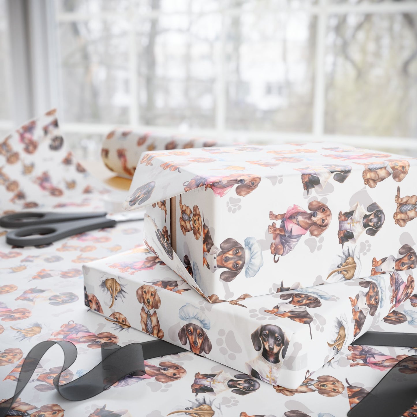 Dachshund Wrapping Papers - Cute Dog Lover Gift Wrap
