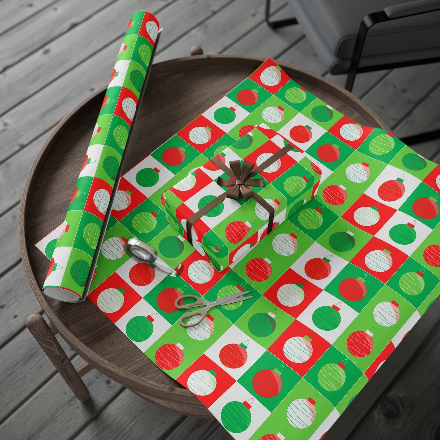 Festive Wrapping Paper Roll