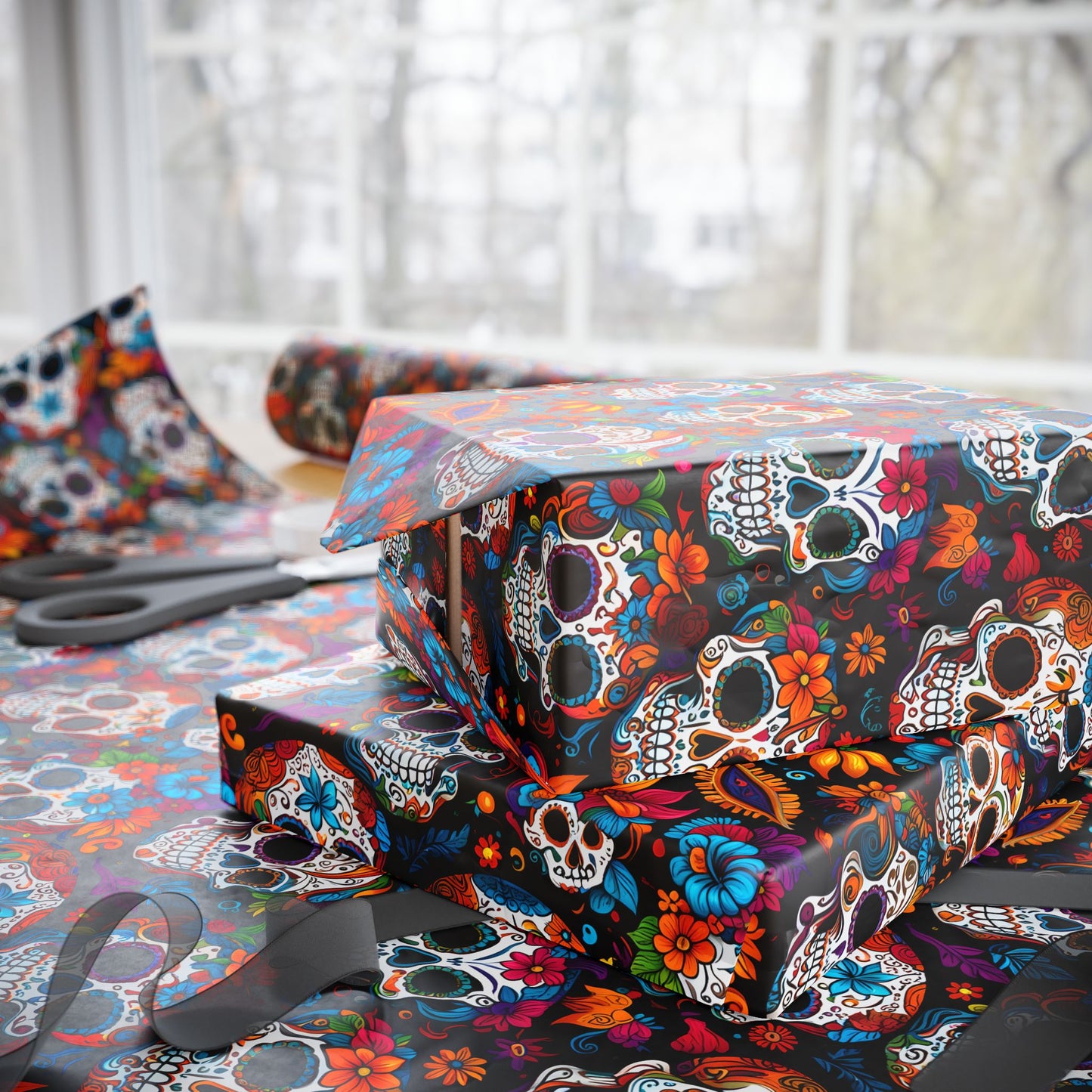Day of the Dead Gift Wrap