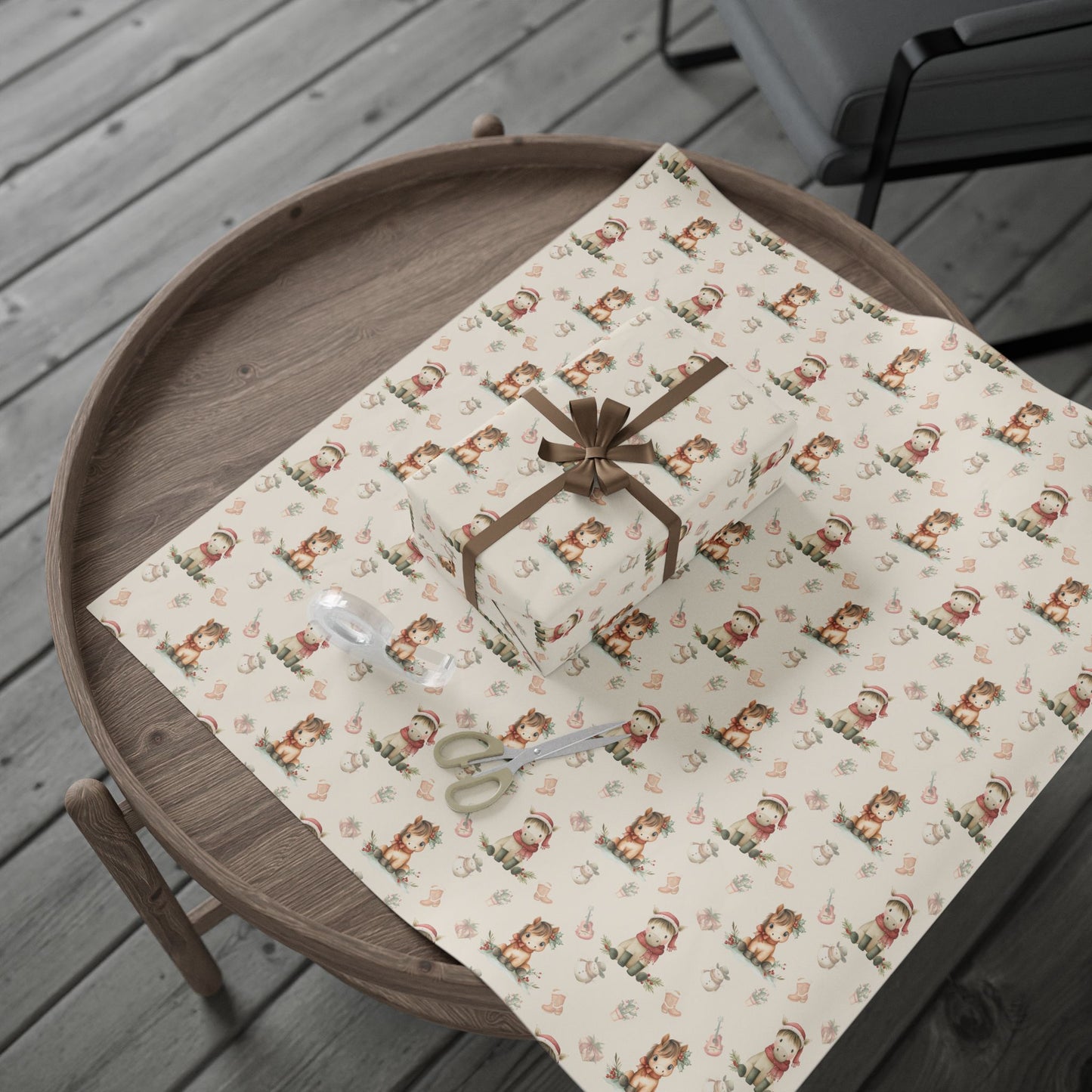 Howdy Holidays – Western Cowboy Christmas Wrapping Paper