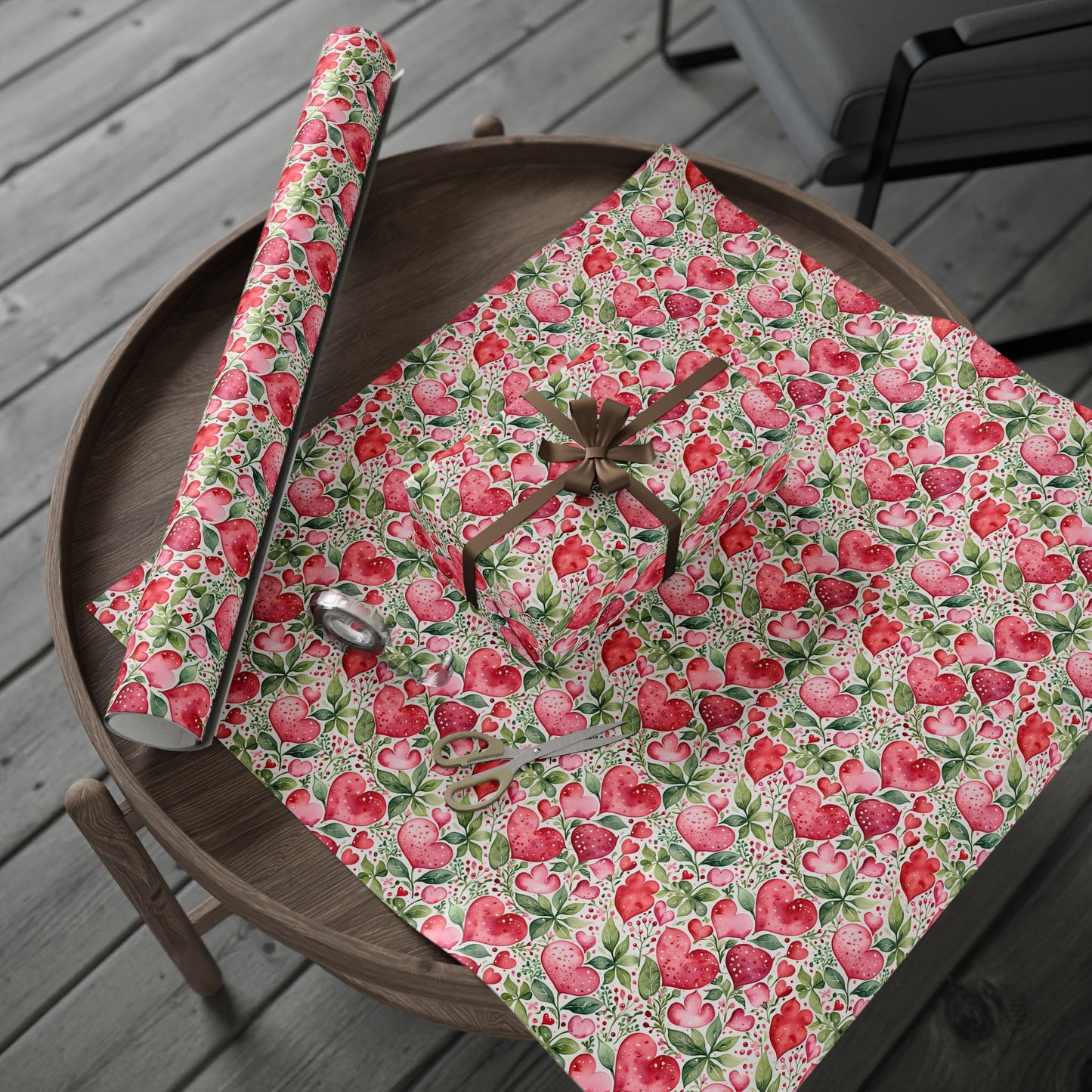 Fruity Floral Wrapping Paper