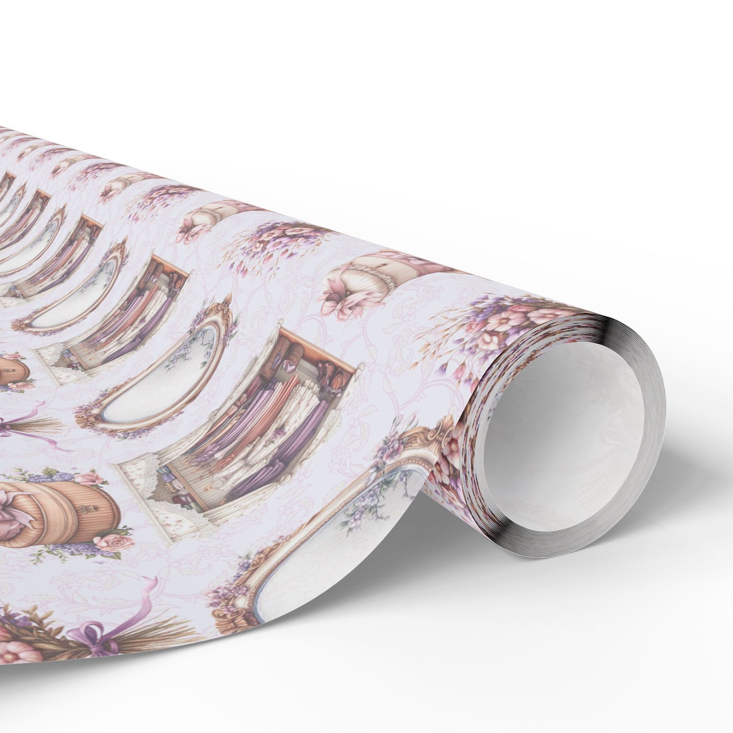 Elegant Wedding or Bachelorette Vintage Wrapping Paper
