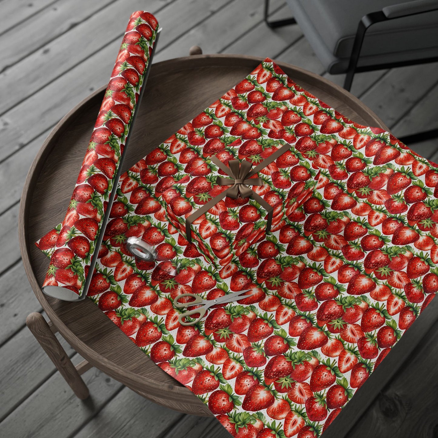 Berry Much in Love Wrapping Paper