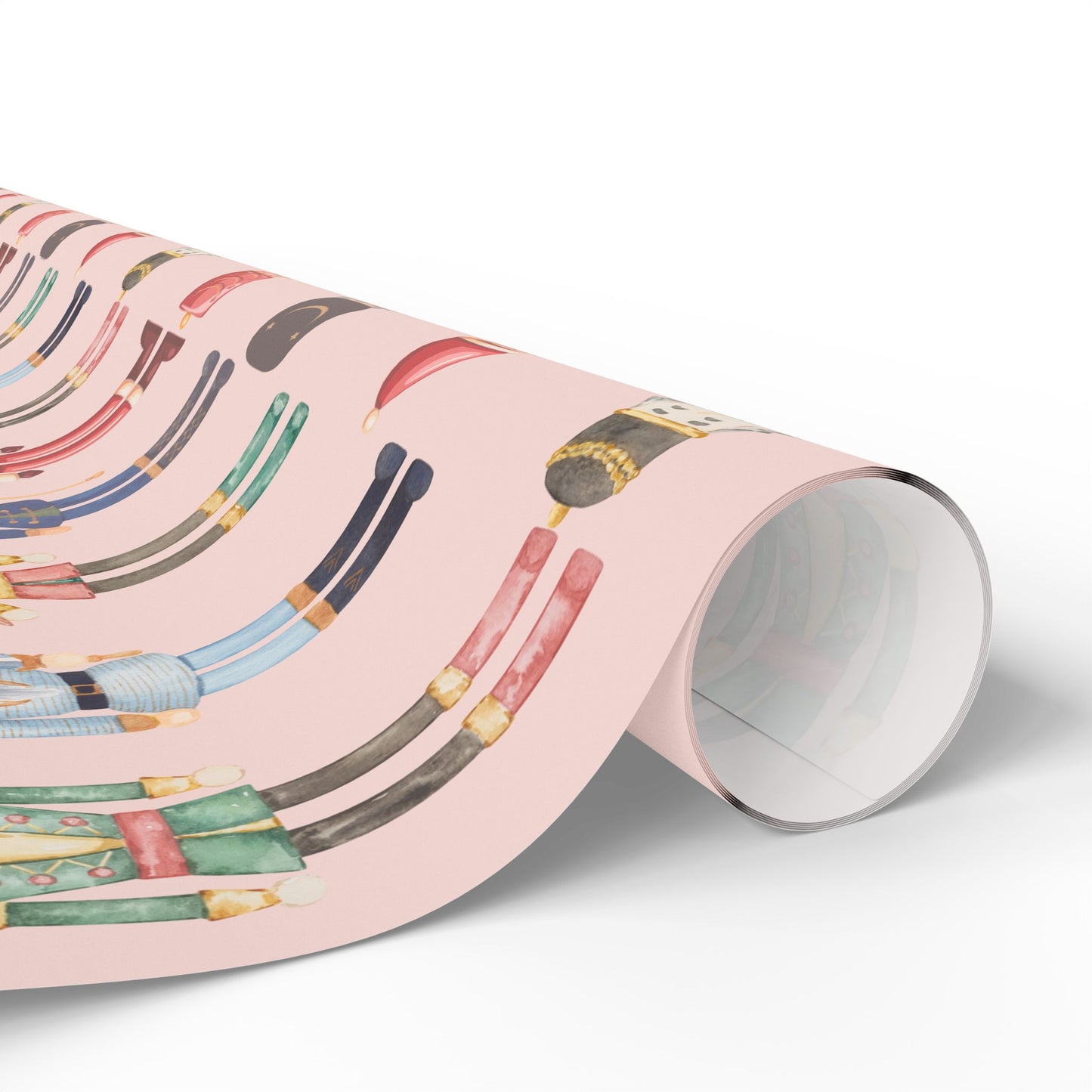 March of the Pastel Misfits – Vintage Nutcracker Wrapping Paper