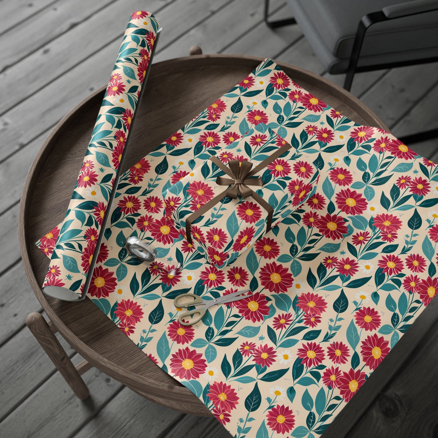Daisy Wrapping Papers