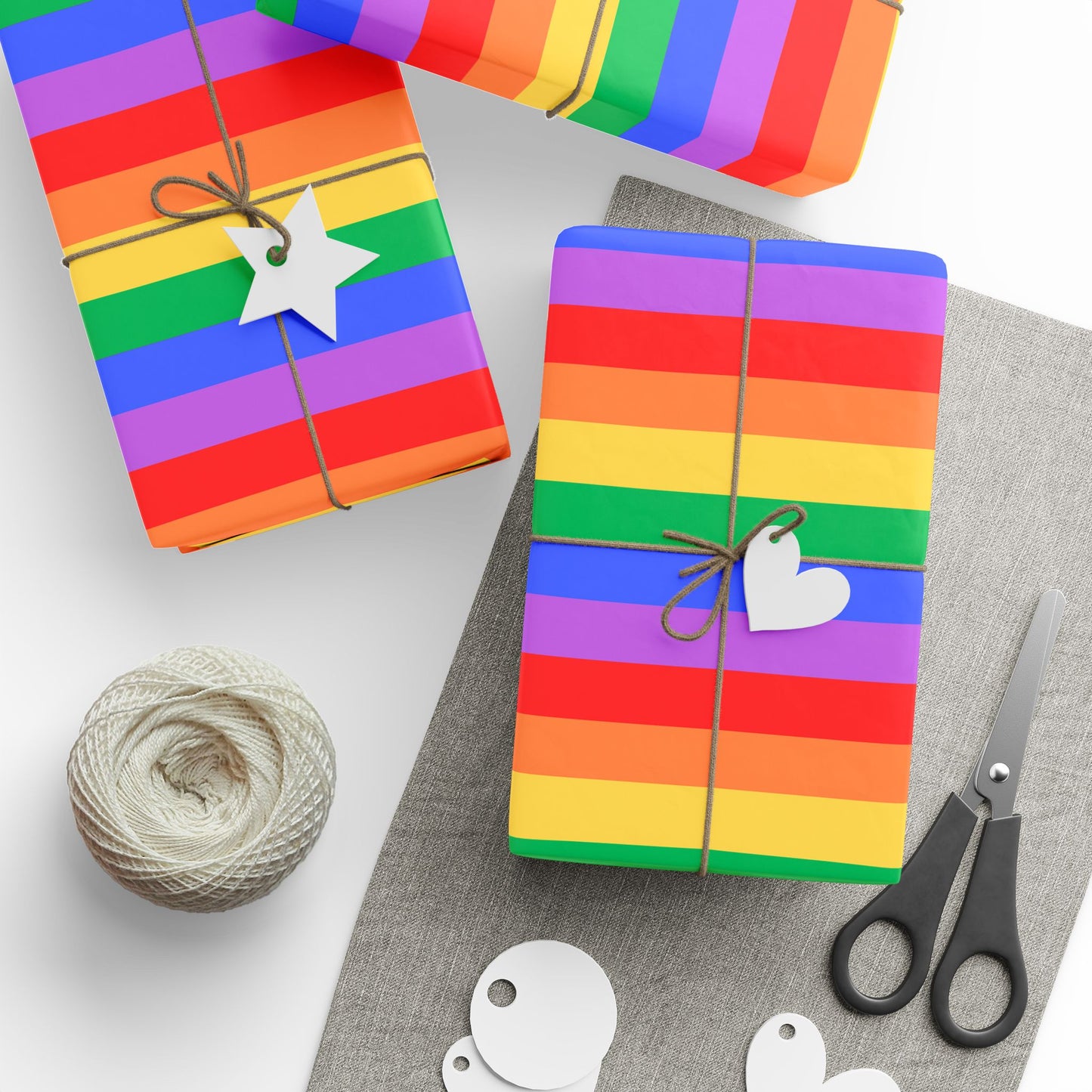 LGBTQ+ Rainbow Color Gift Wrap
