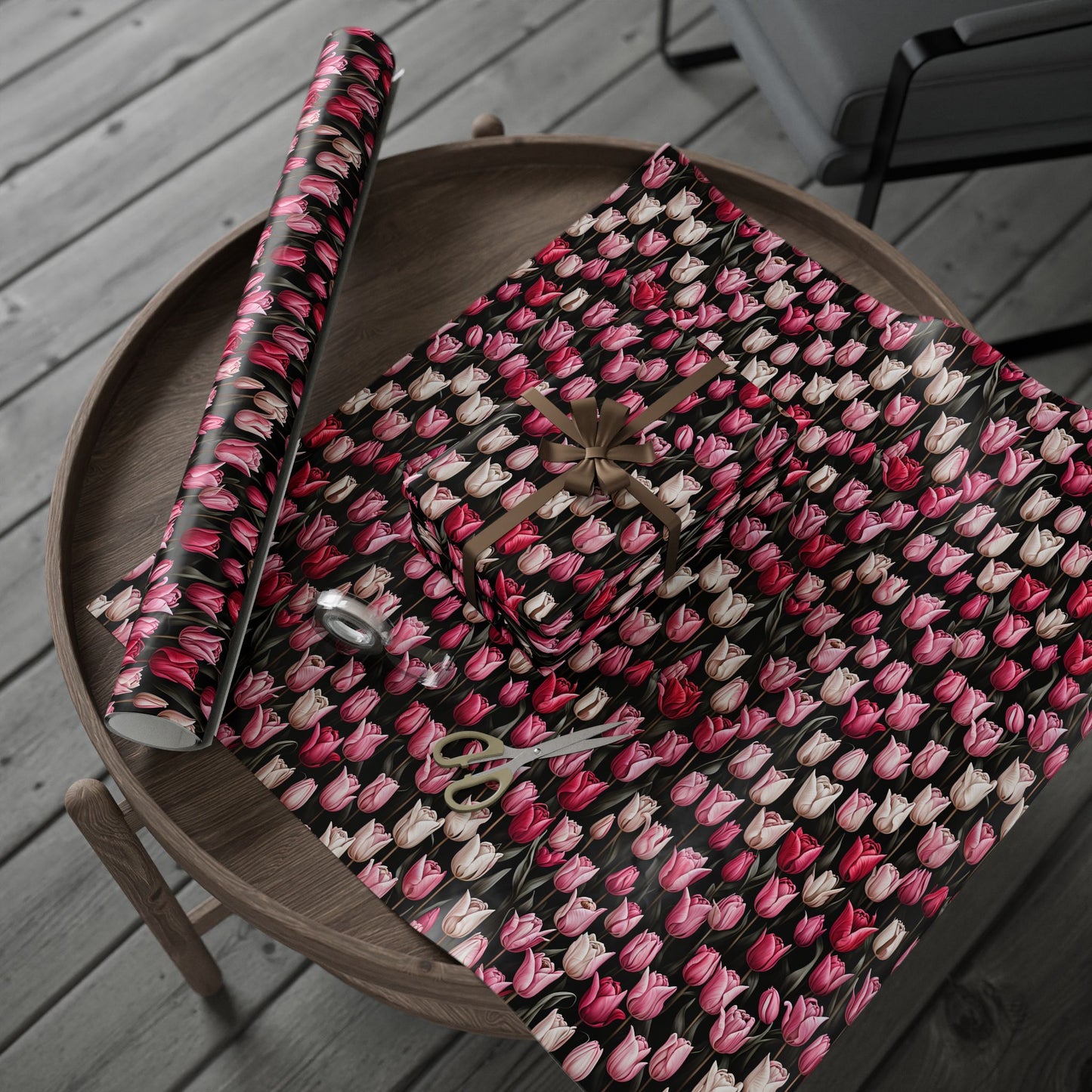 Spring - inspired Tulip Gift Wrap to Brighten Up Your Presents