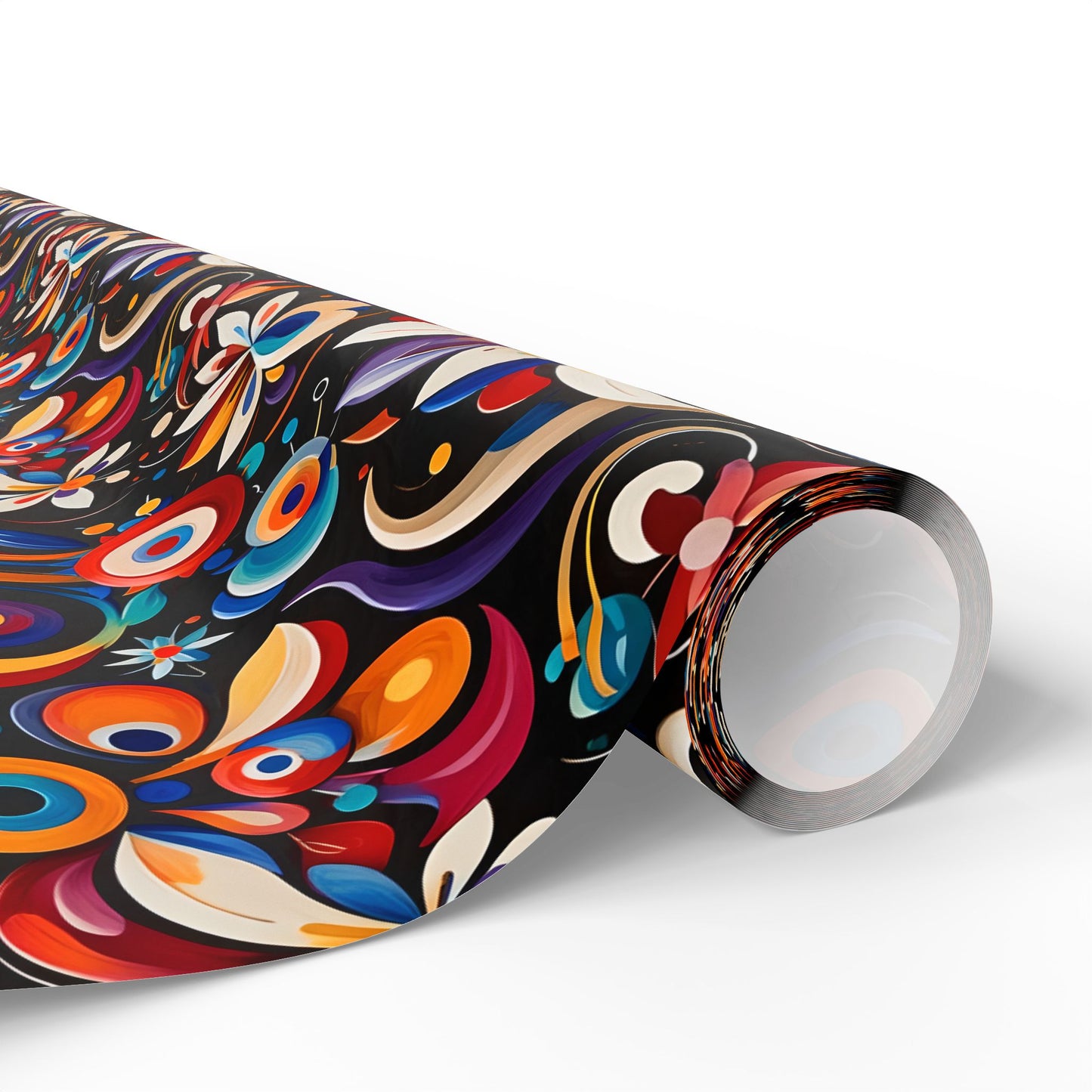 Wrapping Papers - Retro Floral Design