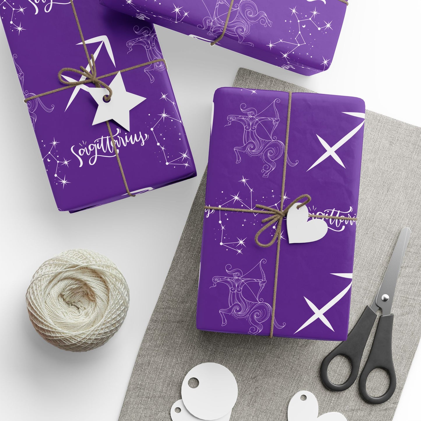 Aim Higher – Sagittarius Zodiac Wrapping Paper