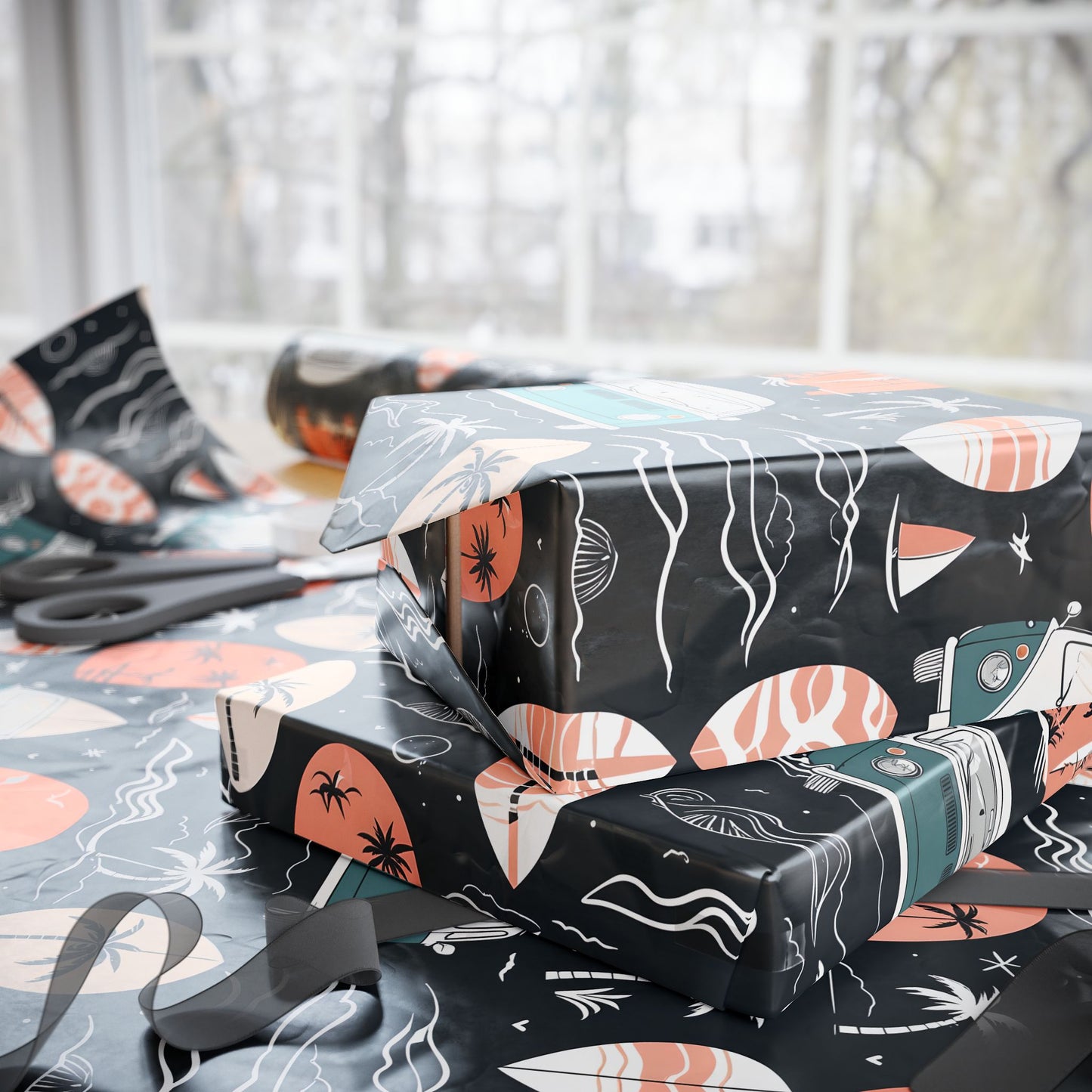 Surf Theme Wrapping Papers