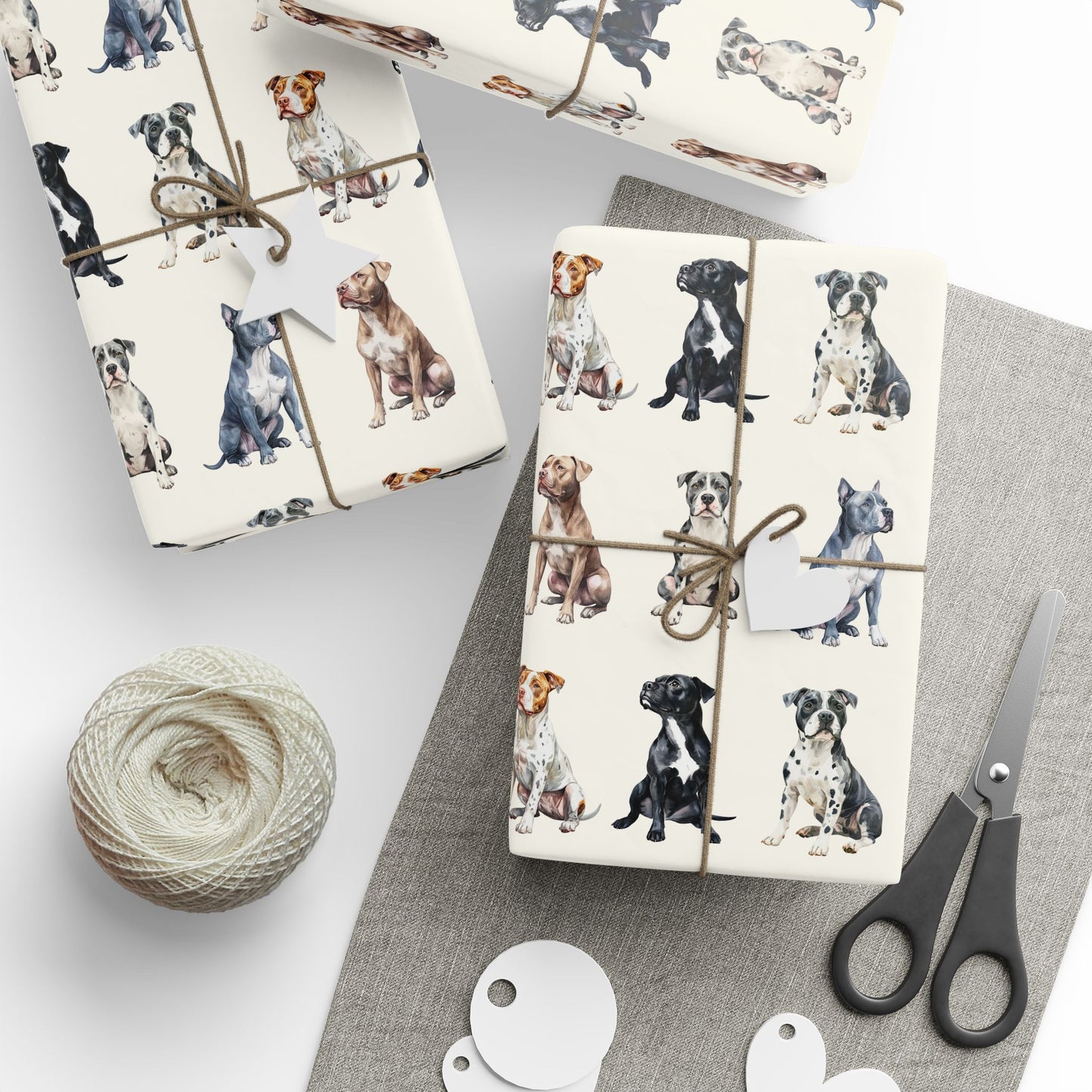 Pitbull Wrapping Paper Roll
