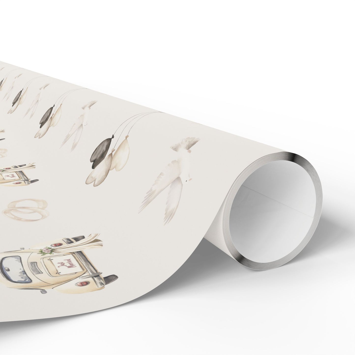 Just Married Gift Paper
