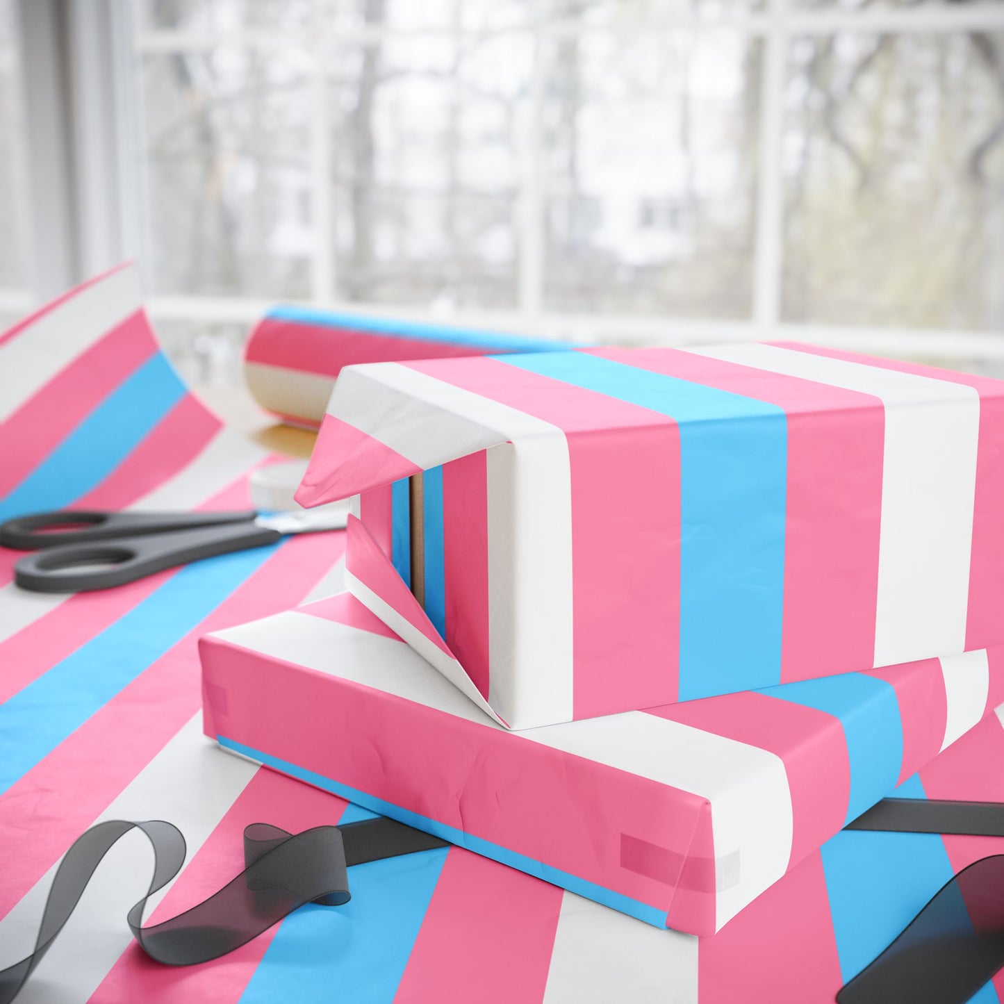 Transgender Pride, LGBTQ+ gift wrap
