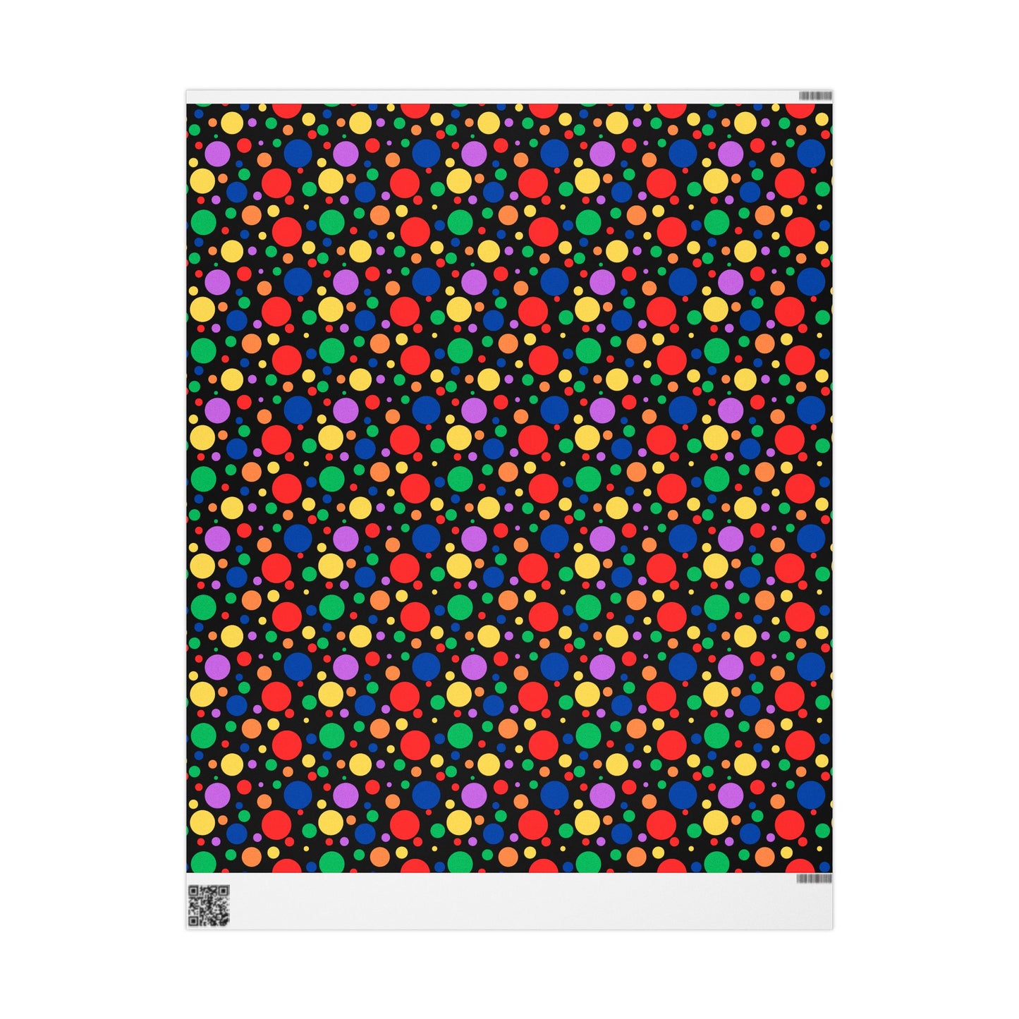 Colorful Polka Dot Wrapping Papers, Fun Gift Wrap for Birthdays, Parties, Celebrations, Events, Holidays, Arts and Crafts