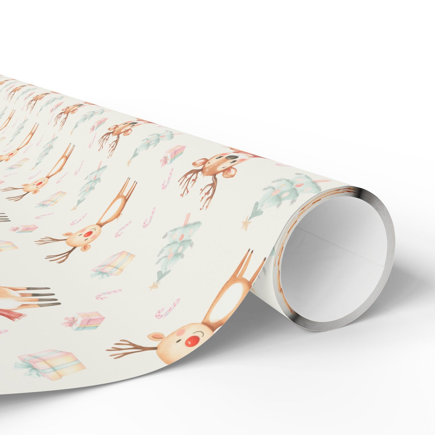 Cute Reindeer Gift Wrap