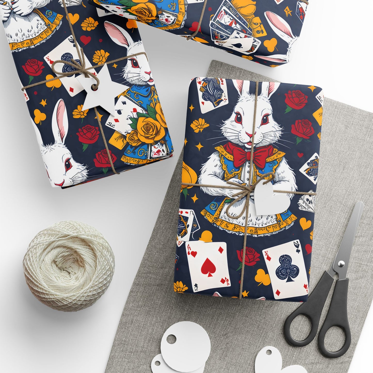 Magical Gift Wrap featuring The White Rabbit