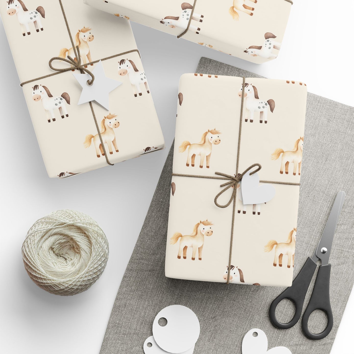 Cute Pony Wrapping Paper