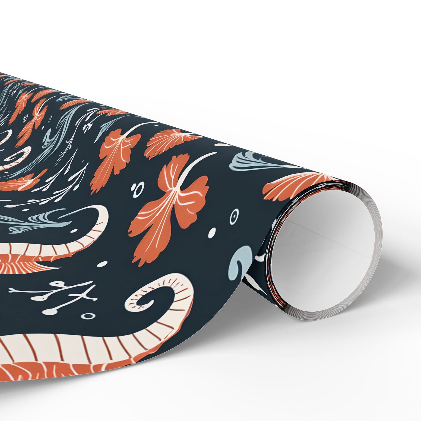 Underwater Vintage Seahorses Design