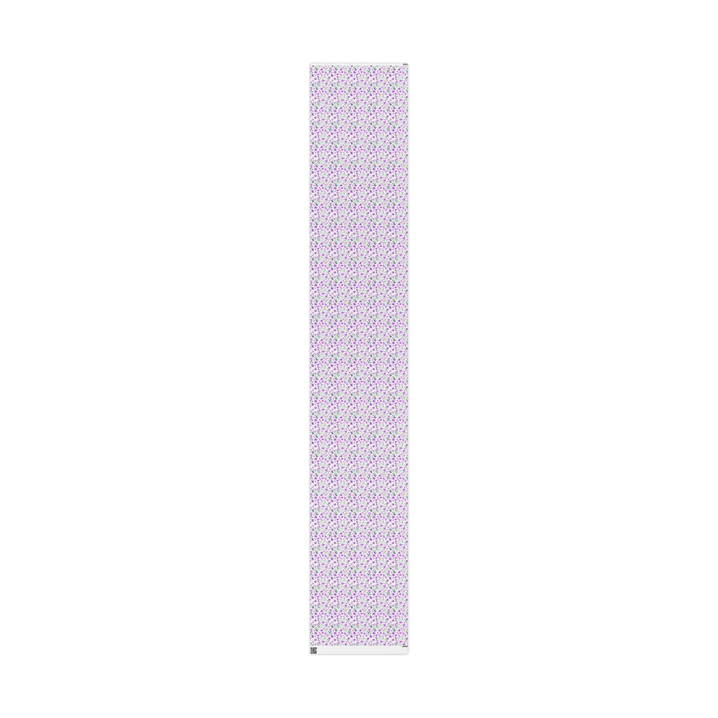 Purple Floral Gift Wrap Rolls