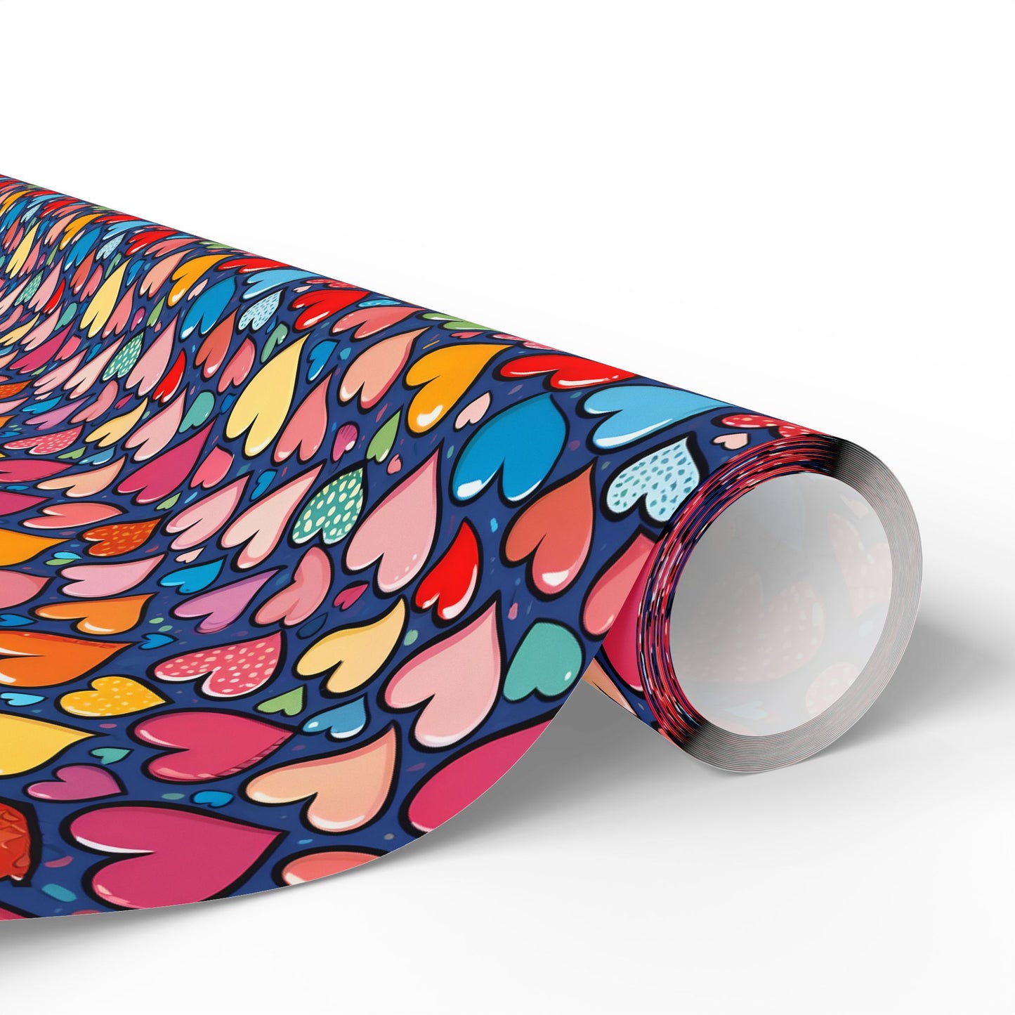 Colorful Heart Wrapping Paper