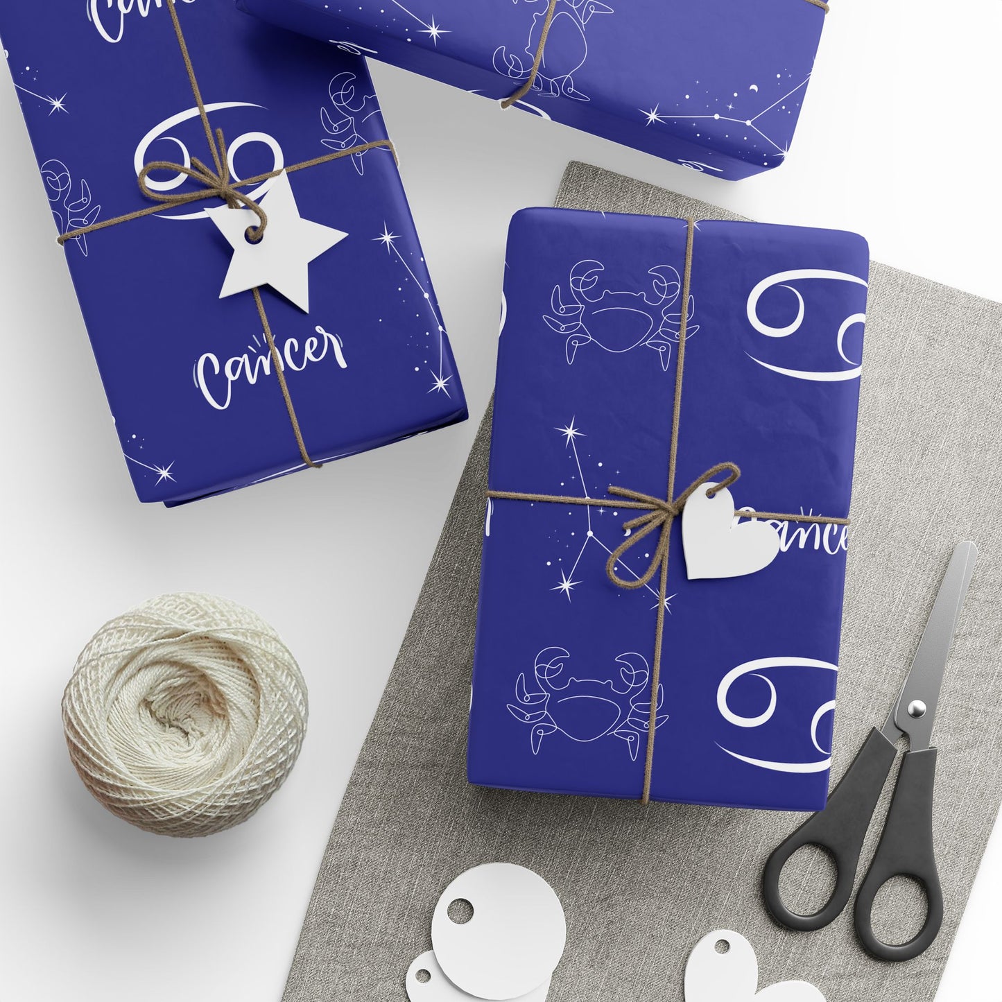 Moonchild Mode – Cancer Zodiac Wrapping Paper