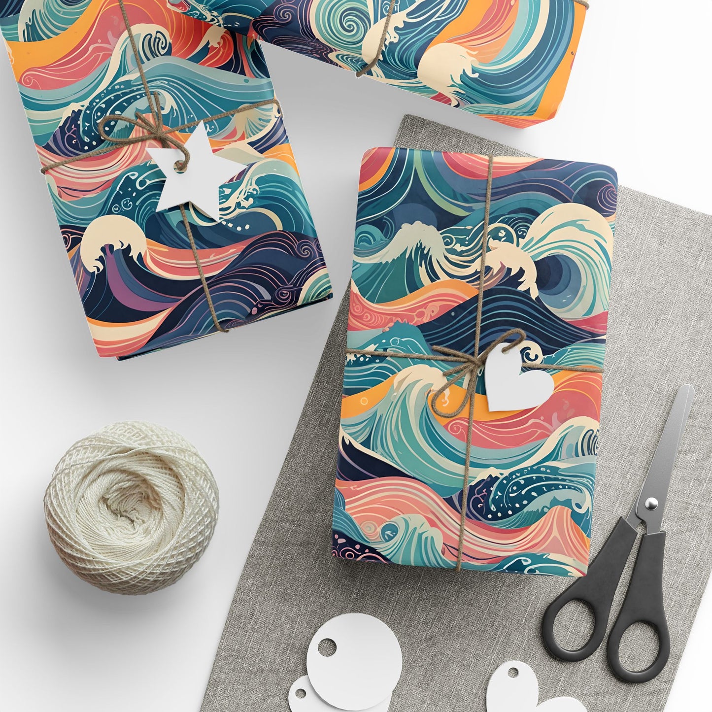 Ocean Wave Wrapping Papers