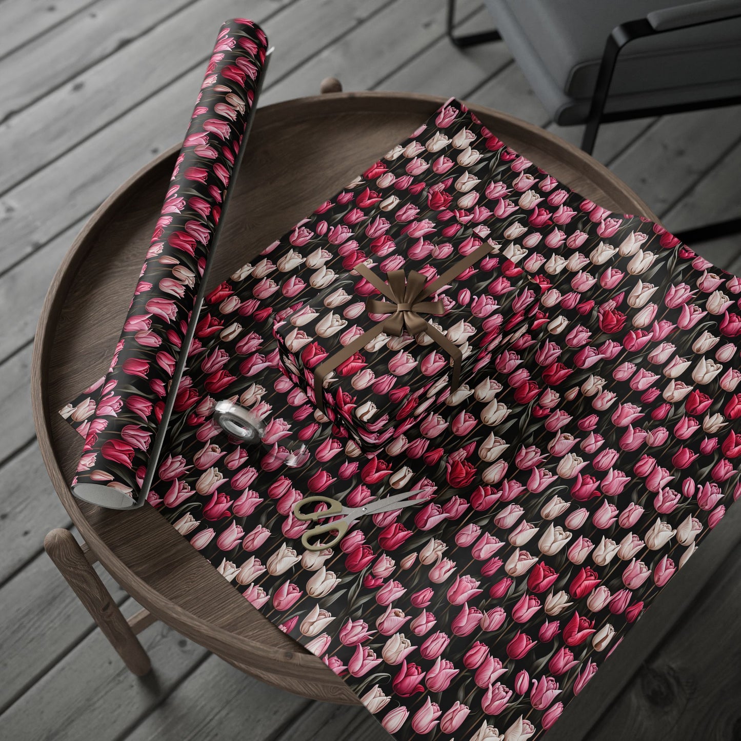 Spring - inspired Tulip Gift Wrap to Brighten Up Your Presents