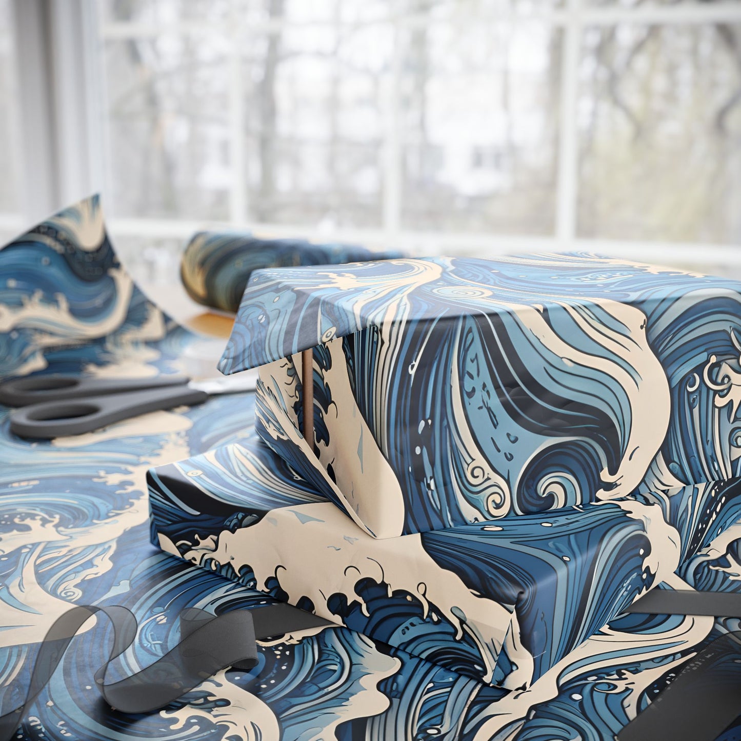 Ocean Wave Wrapping Papers