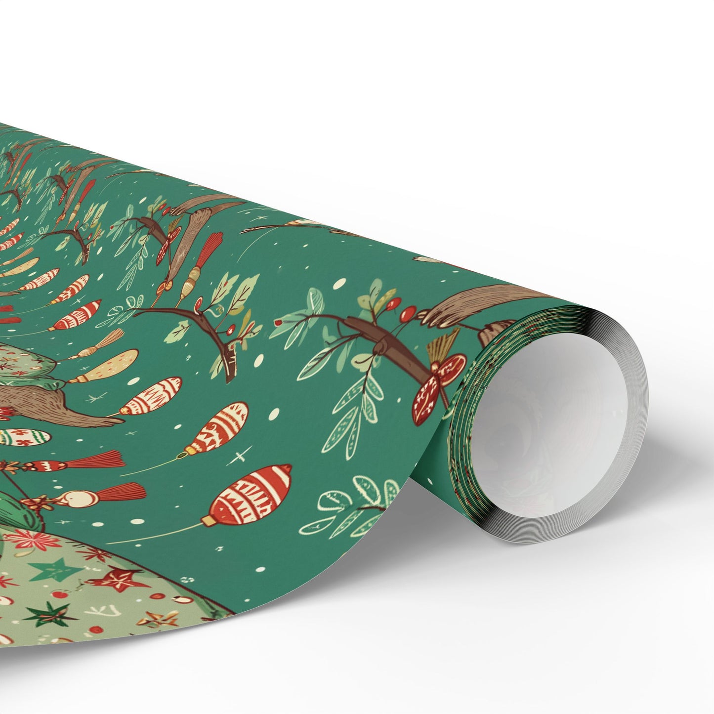 Slow Jingle, Big Mingle – Slothmas Wrapping Paper