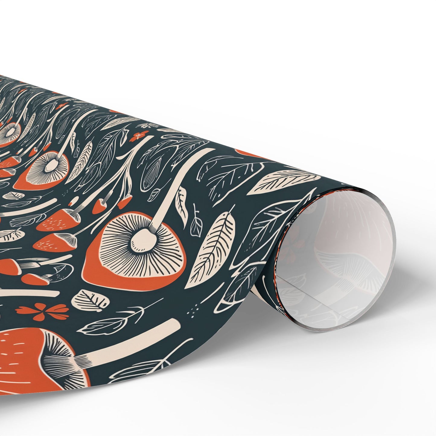 Retro - Inspired Mushroom Motif Design
