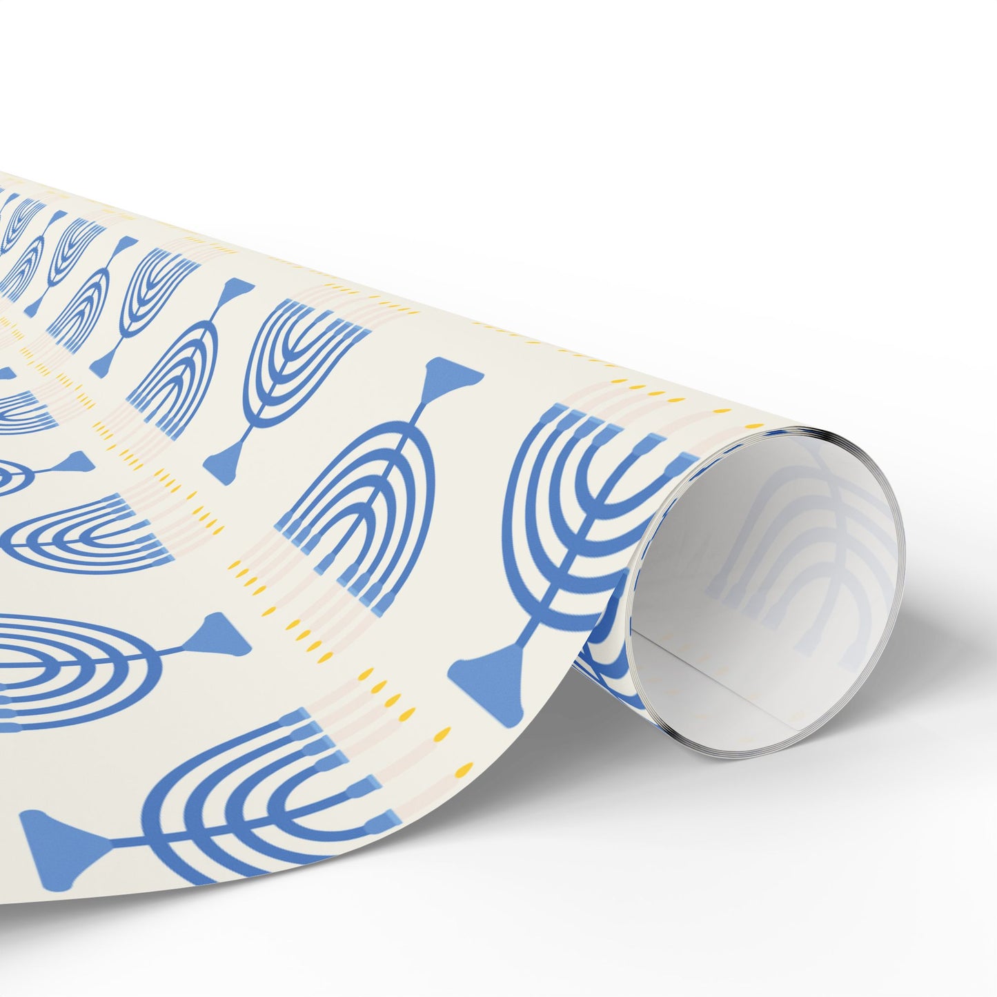 Hanukkah Menorah Wrapping Paper