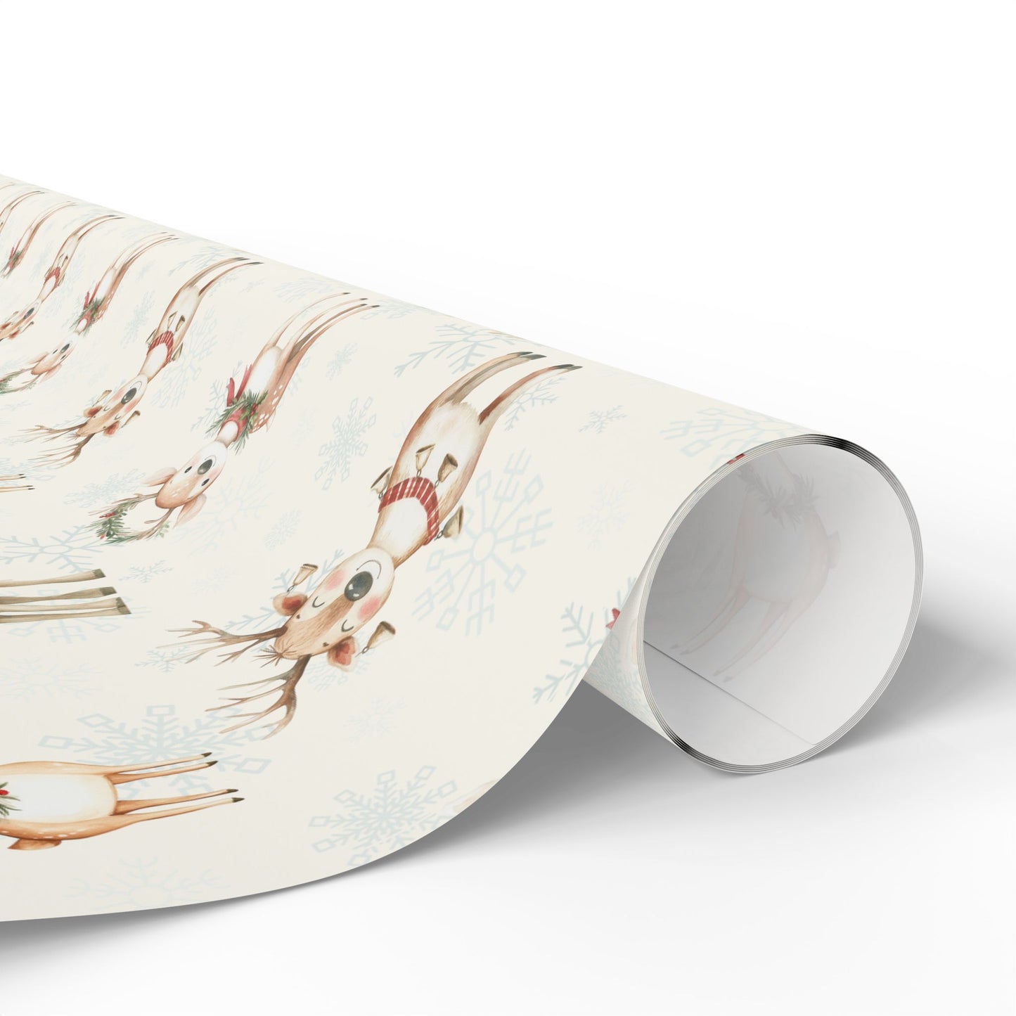 Oh Deer, It's Festive! – Whimsical Reindeer Wrapping Paper