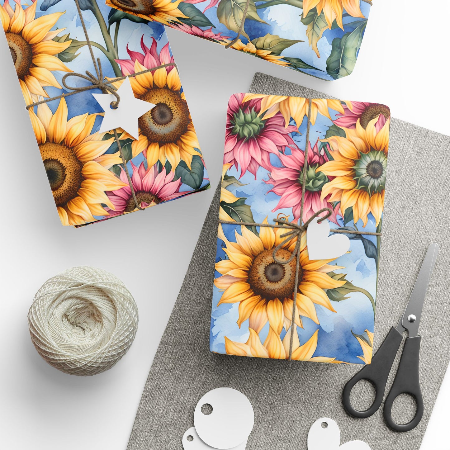 Wrapping Papers - Sunny Days Ahead Sunflower