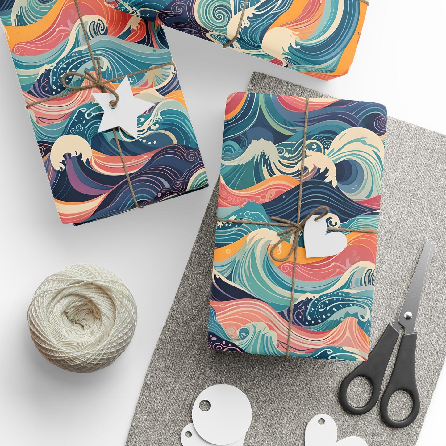 Ocean Wave Wrapping Papers