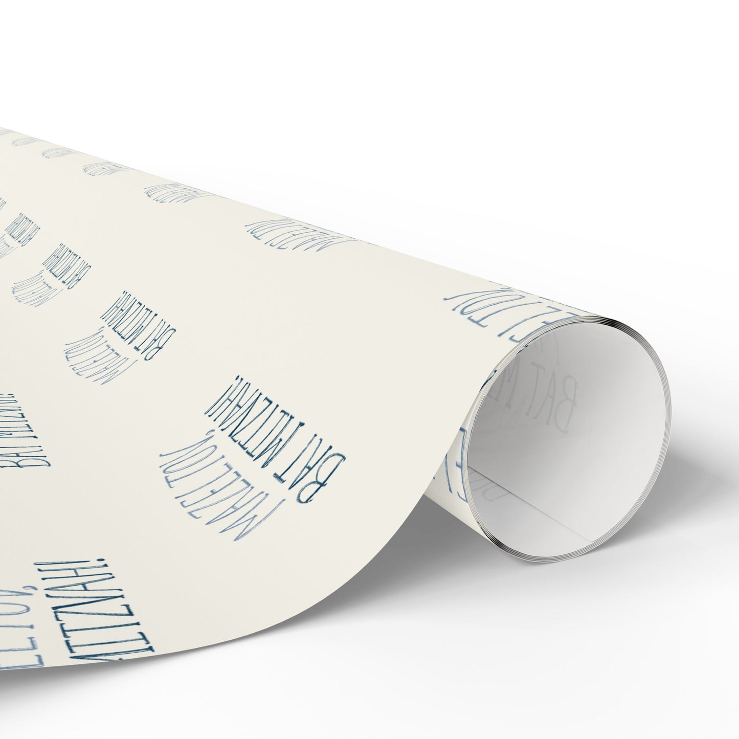 Elegant Mazel Tov Bat Mitzvah Gift Wrap