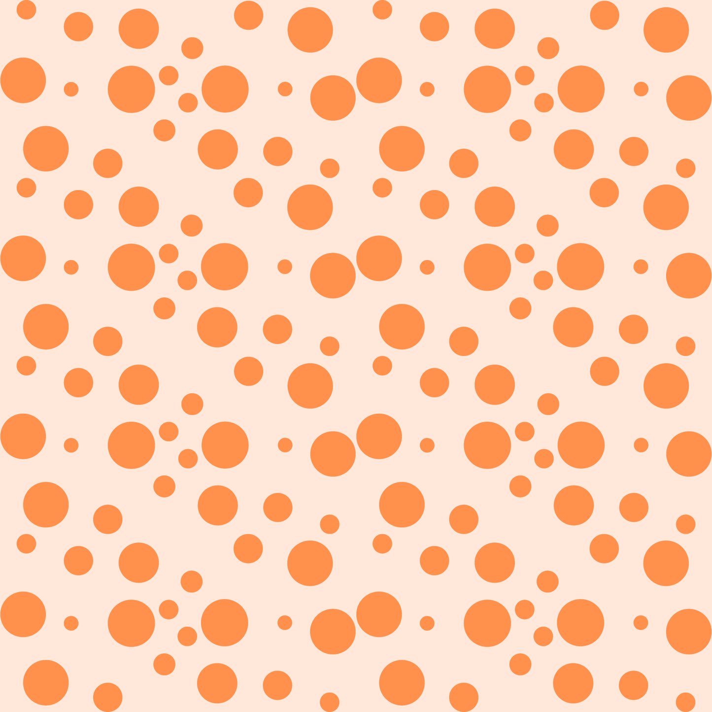 Orange Dot Delight – Whimsical Wrap