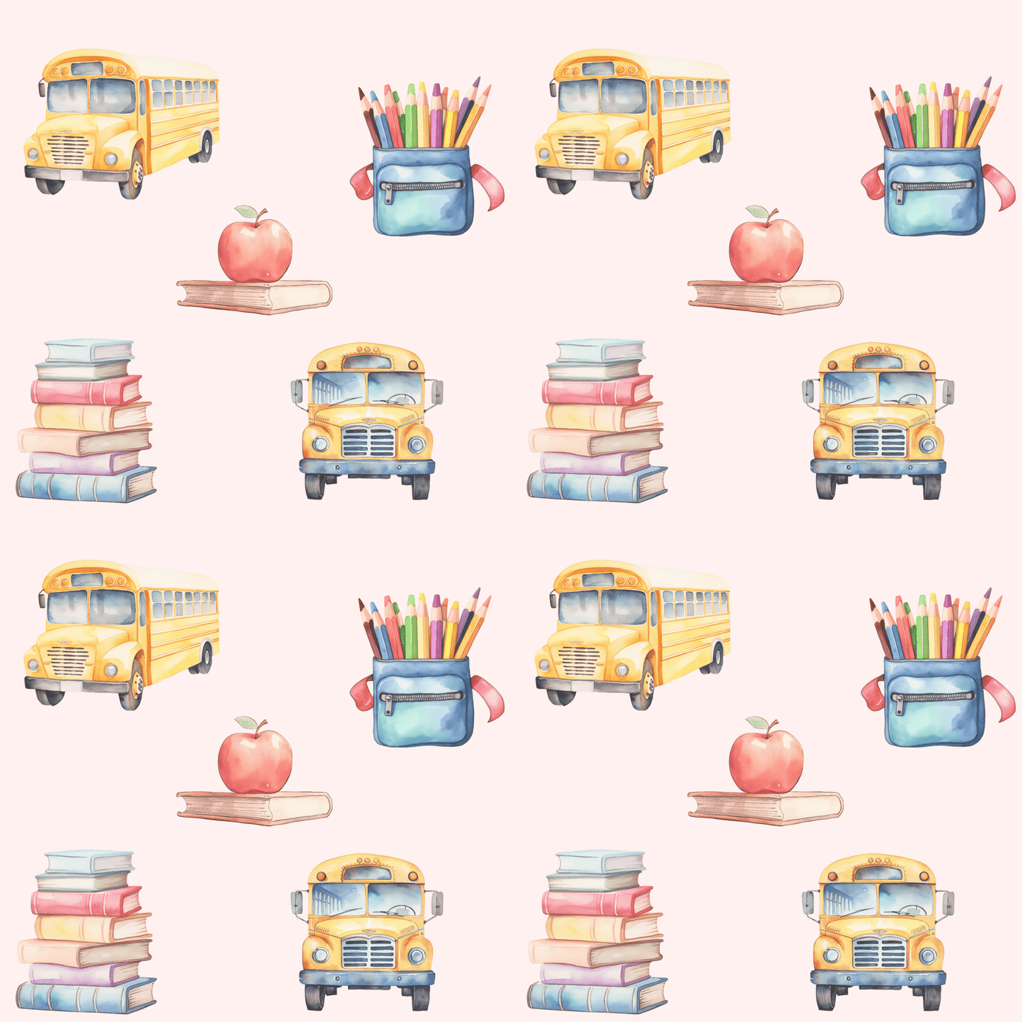 Playful School - Themed Back to School Wrapping Paper