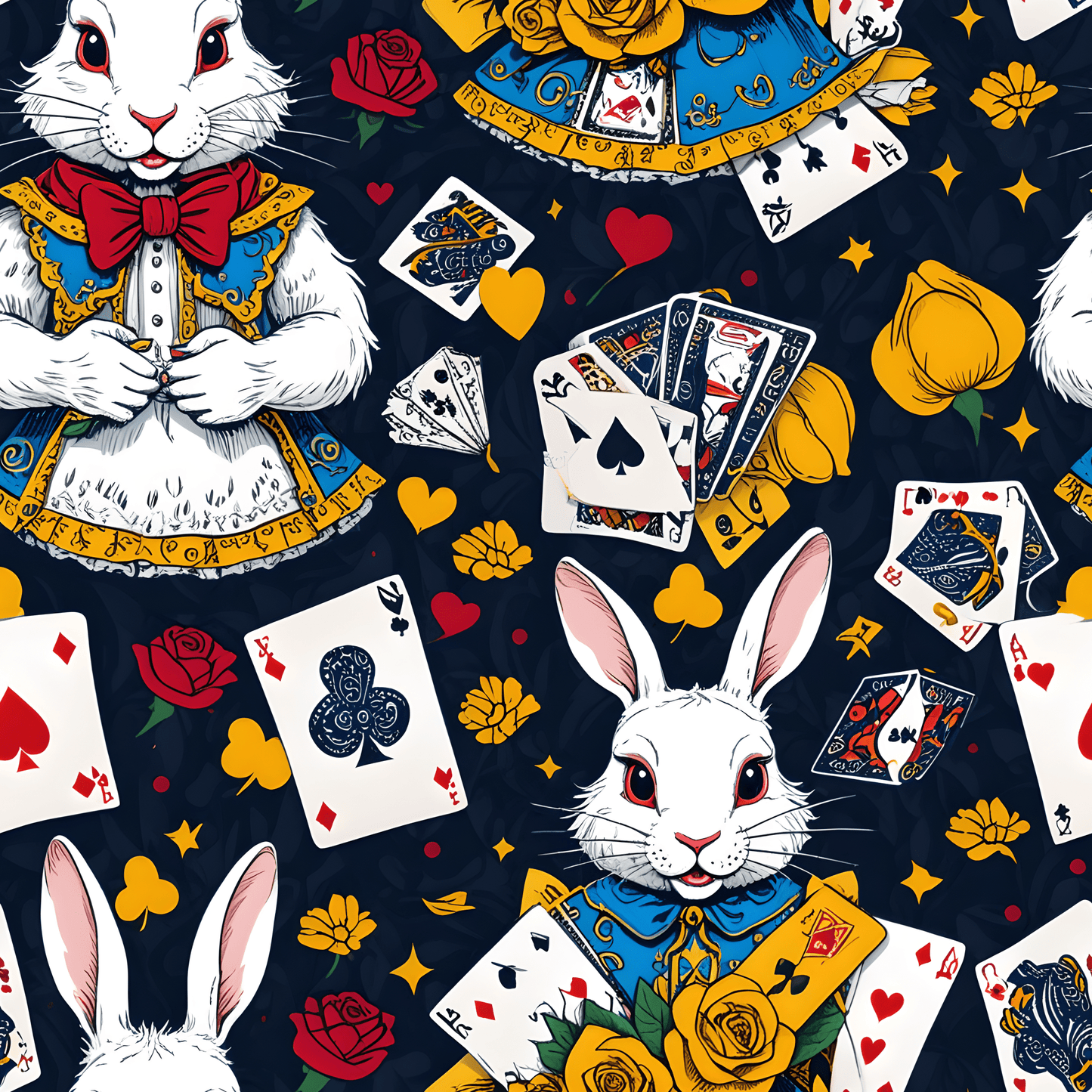 Magical Gift Wrap featuring The White Rabbit